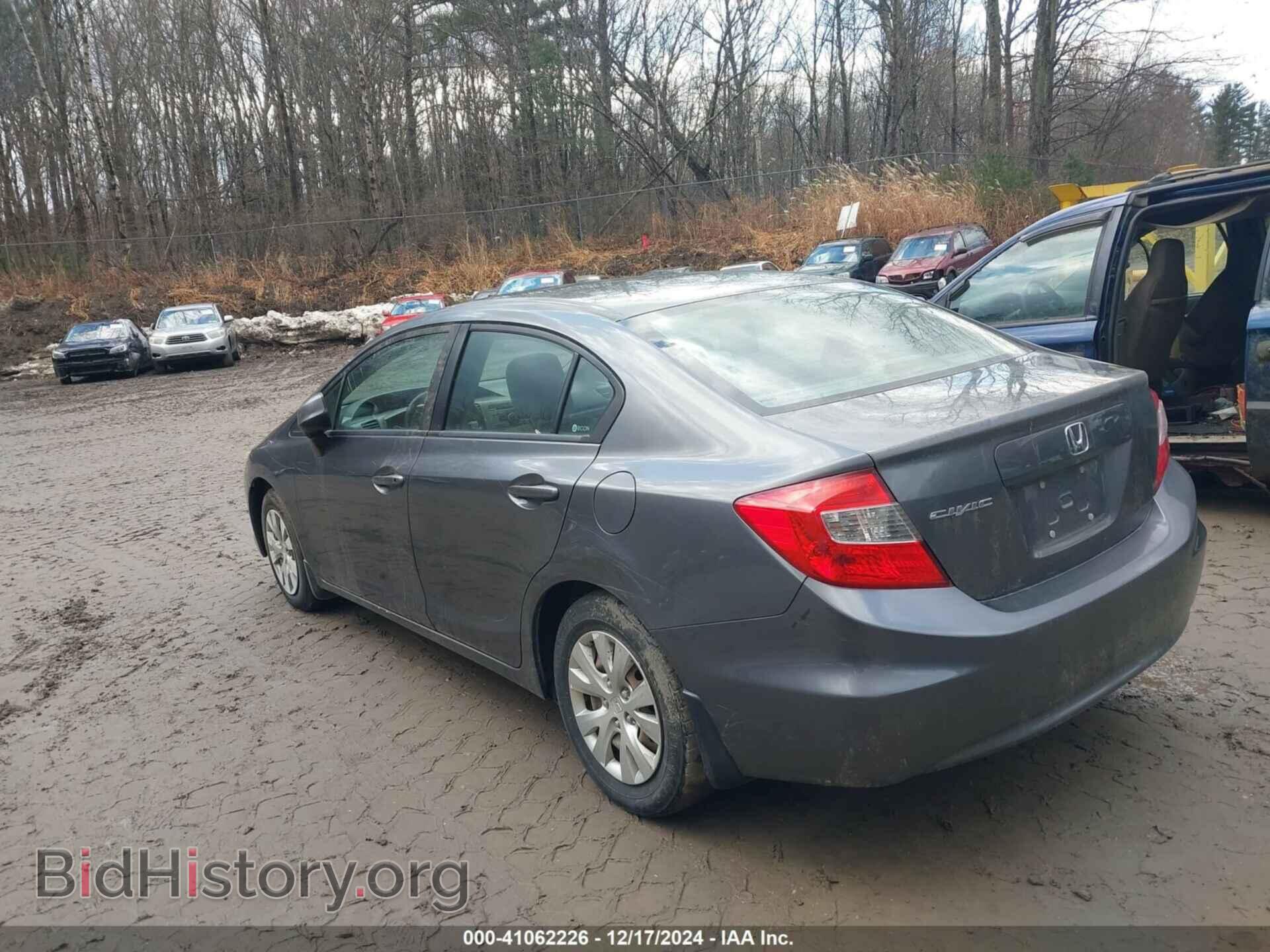 2012 HONDA CIVIC - VIN: 19XFB2F58CE336736 - Фото 3