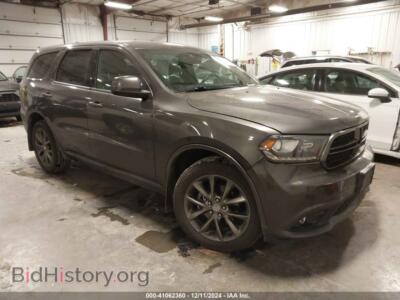 2015 Dodge DURANGO SXT, gray — VIN 1C4RDJAG6FC240772, IAAI