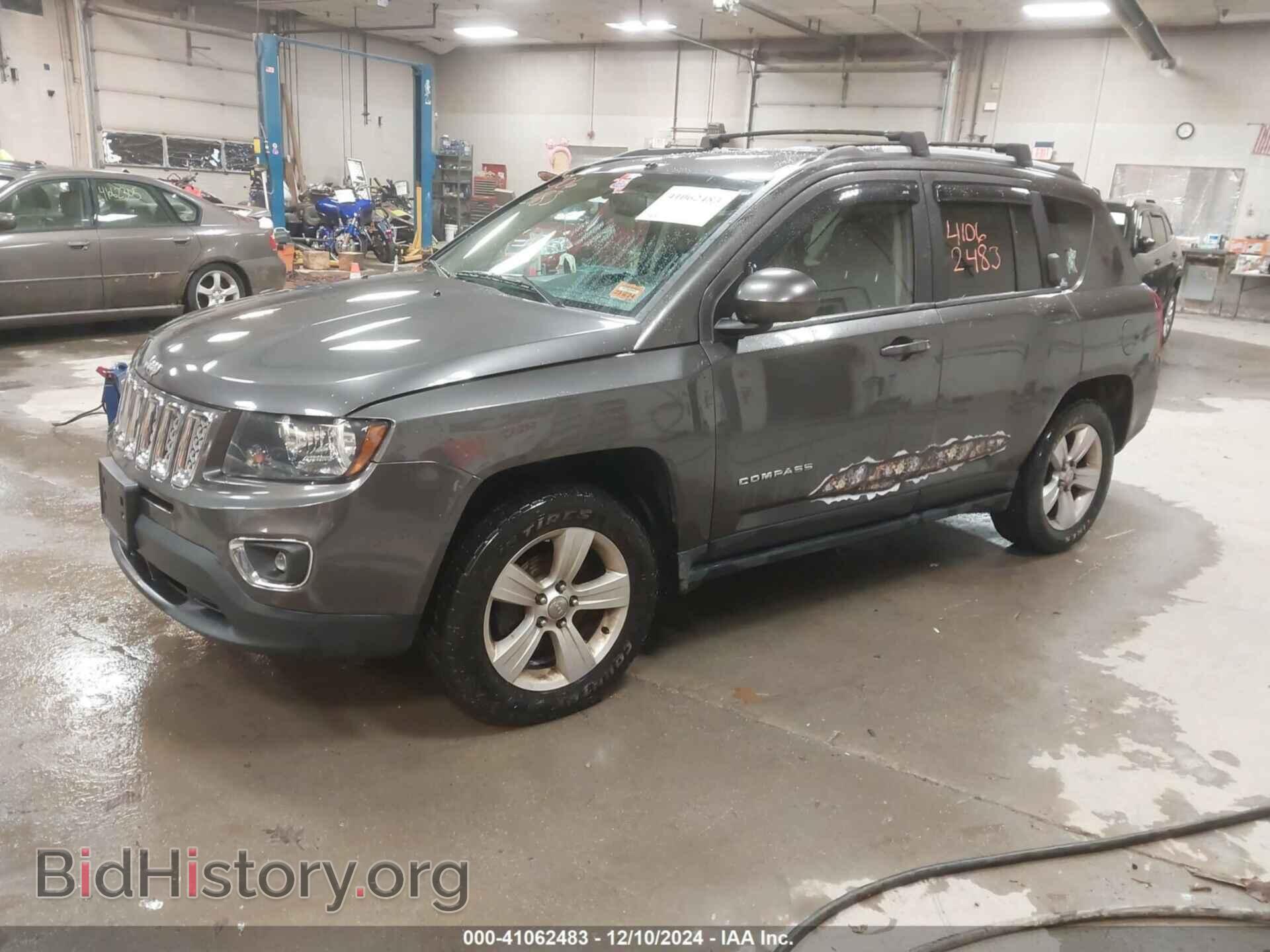 2017 JEEP COMPASS - VIN: 1C4NJDEB6HD210238 - Фото 2