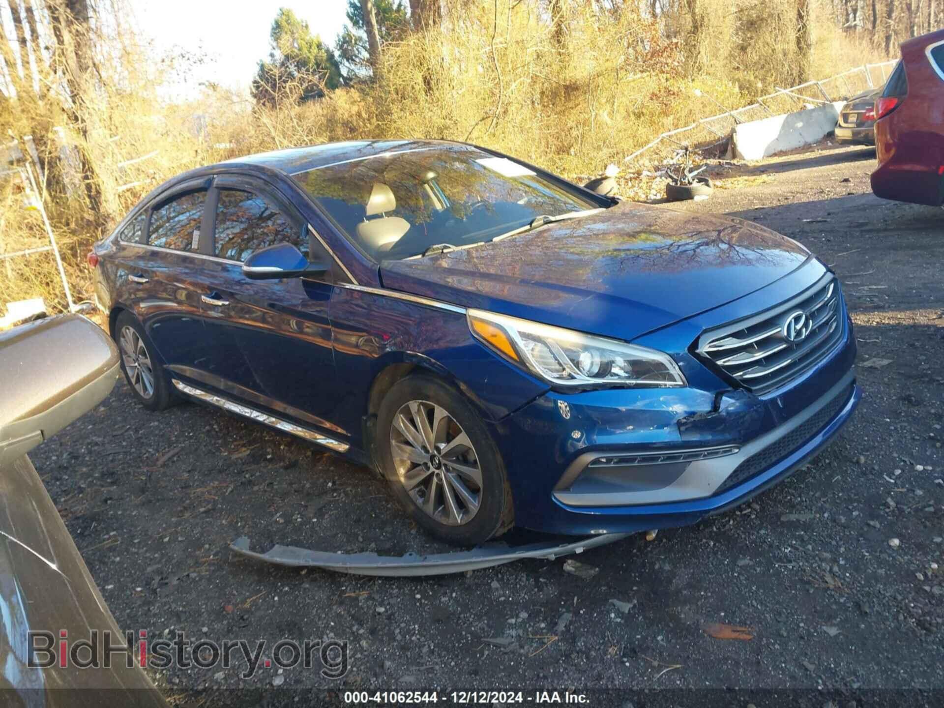 Photo 5NPE34AF2HH556378 - HYUNDAI SONATA 2017