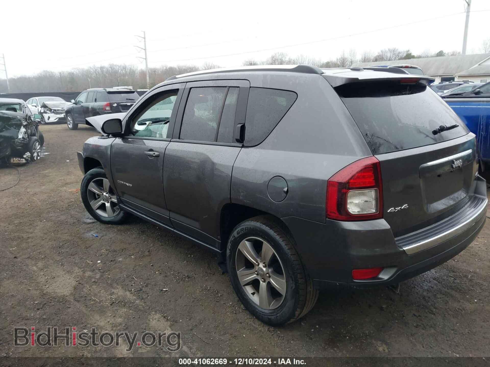 2016 JEEP COMPASS - VIN: 1C4NJDEB5GD799183 - Фото 3