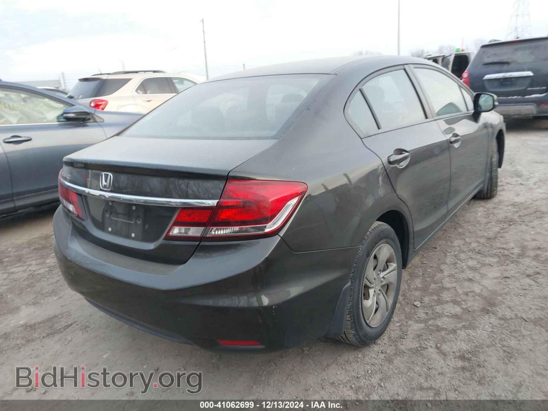 2013 HONDA CIVIC - VIN: 19XFB2F54DE068141 - Фото 4
