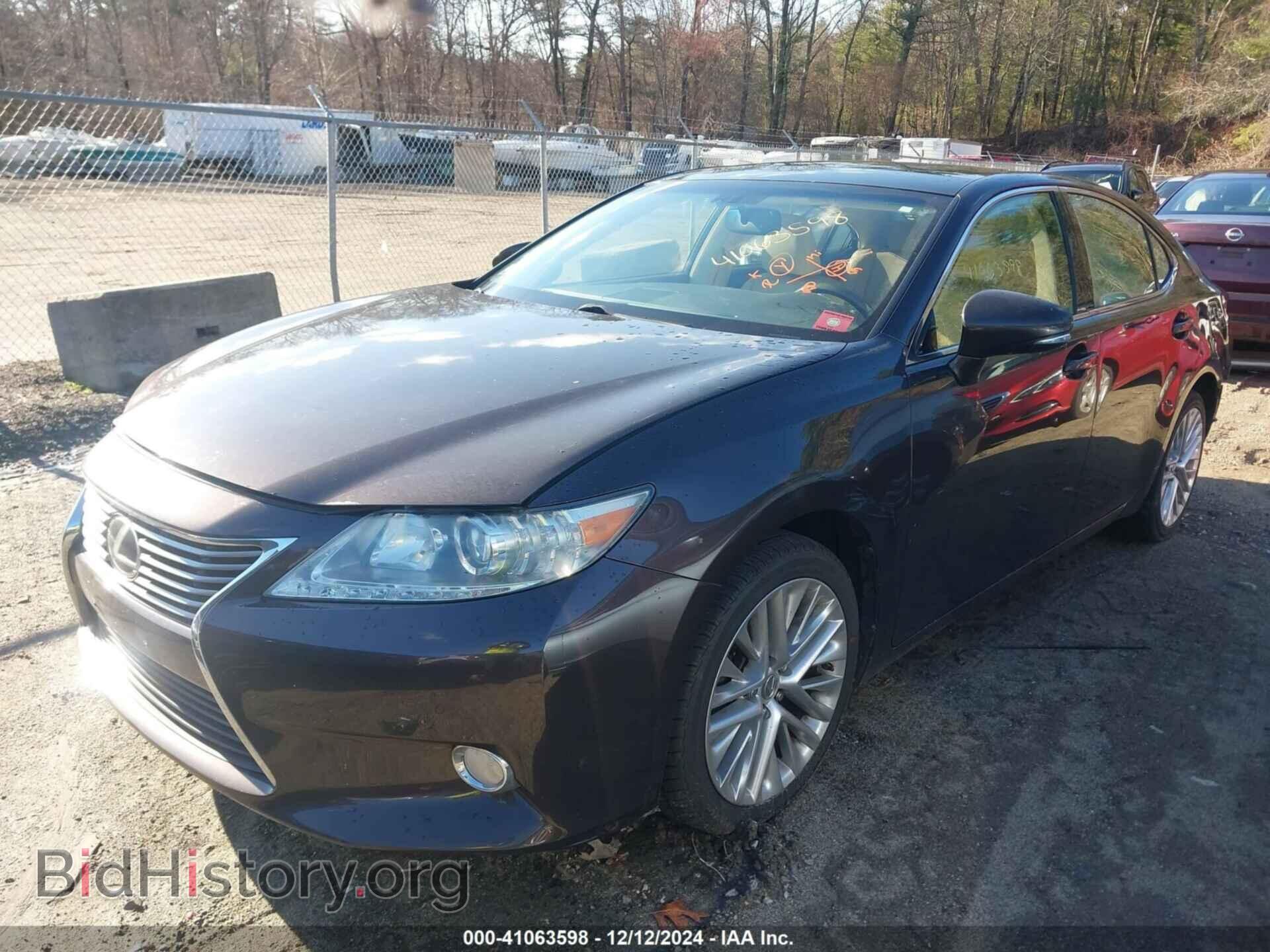 2013 LEXUS ES 350 - VIN: JTHBK1GG6D2062913 - Фото 2