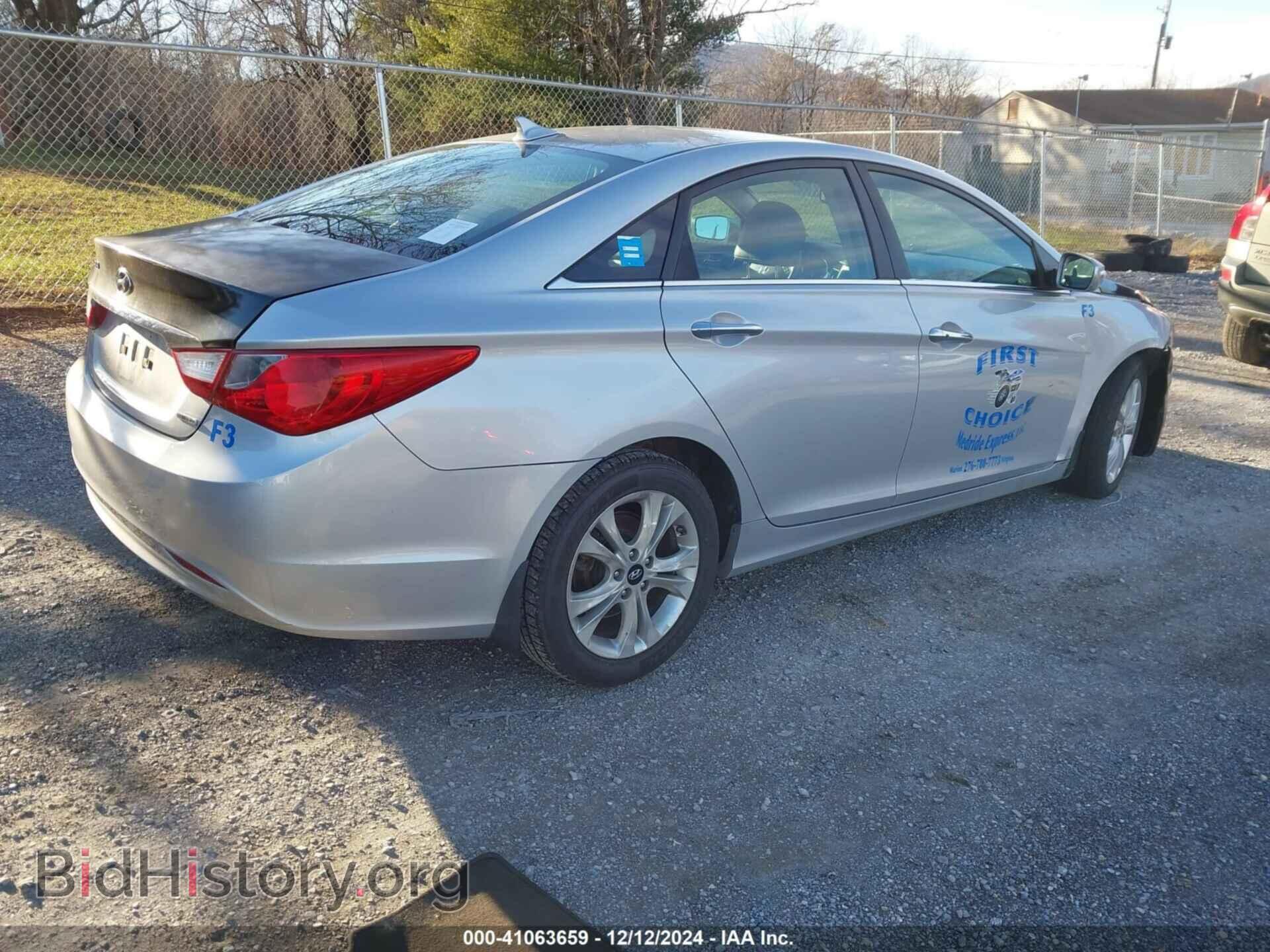 2011 HYUNDAI SONATA - VIN: 5NPEC4AC6BH257232 - Фото 4