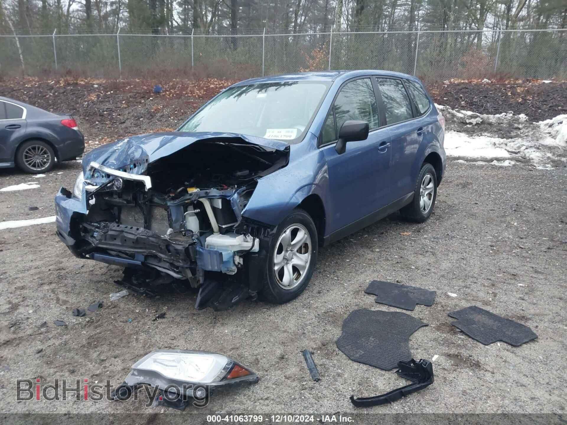2018 SUBARU FORESTER - VIN: JF2SJAAC5JG511671 - Фото 2