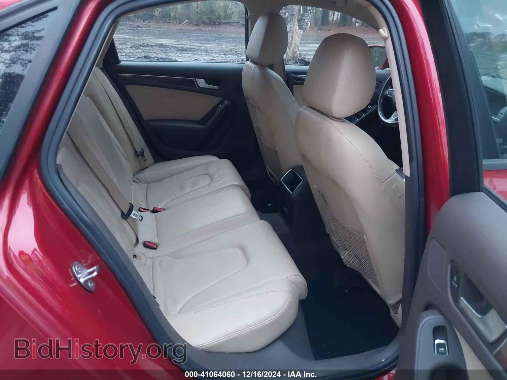 2013 AUDI A4 - VIN: WAUBFAFL0DN024948 - Фото 8