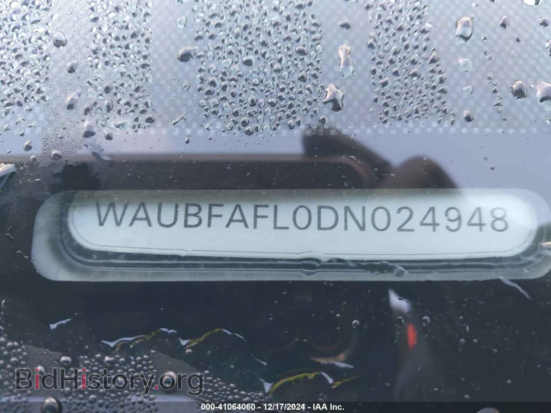 2013 AUDI A4 - VIN: WAUBFAFL0DN024948 - Фото 9