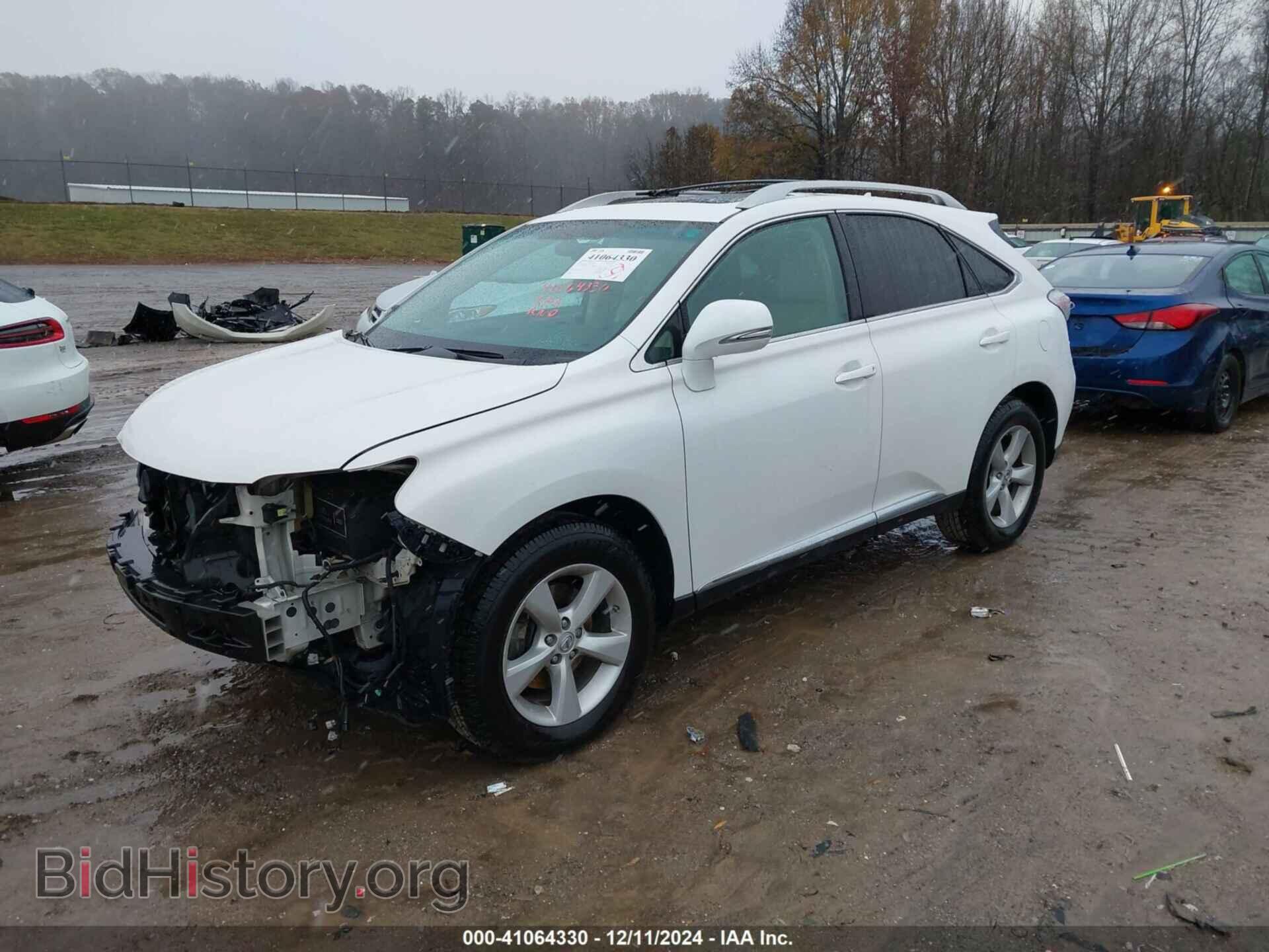 2012 LEXUS RX 350 - VIN: 2T2BK1BA3CC132576 - Фото 2
