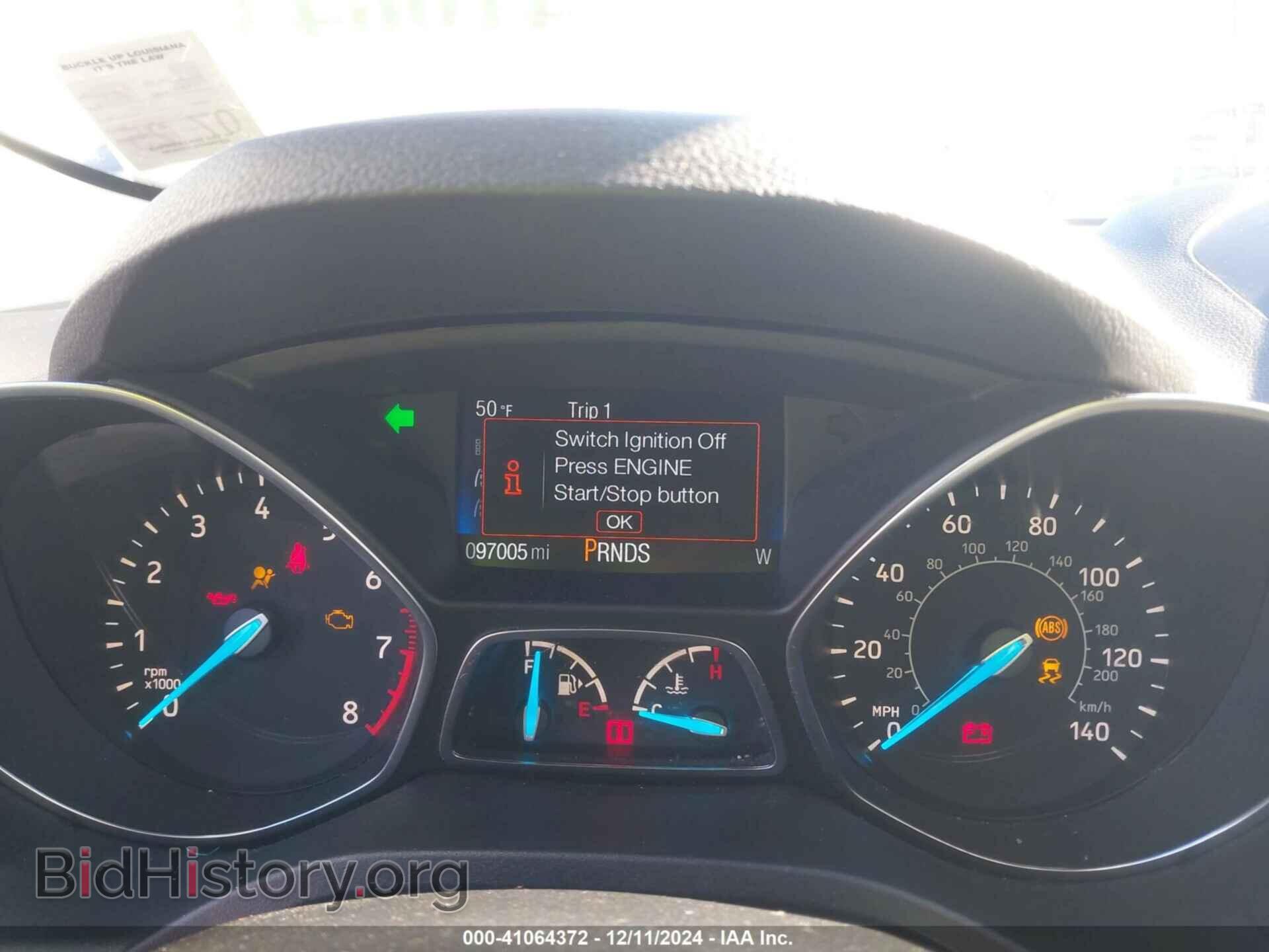 2017 FORD ESCAPE - VIN: 1FMCU0J95HUD04598 - Фото 7