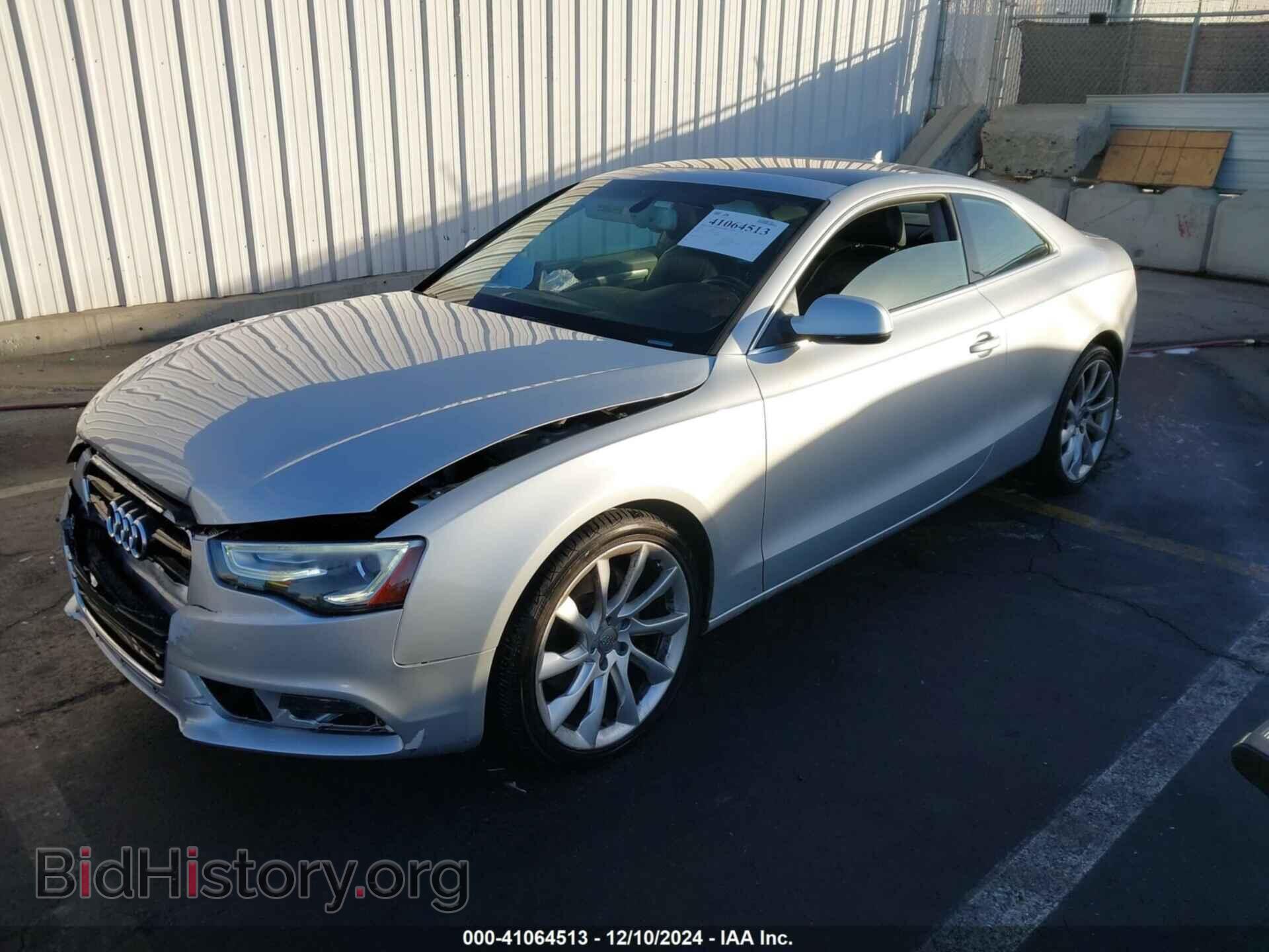 2013 AUDI A5 - VIN: WAULFAFR3DA051304 - Фото 2