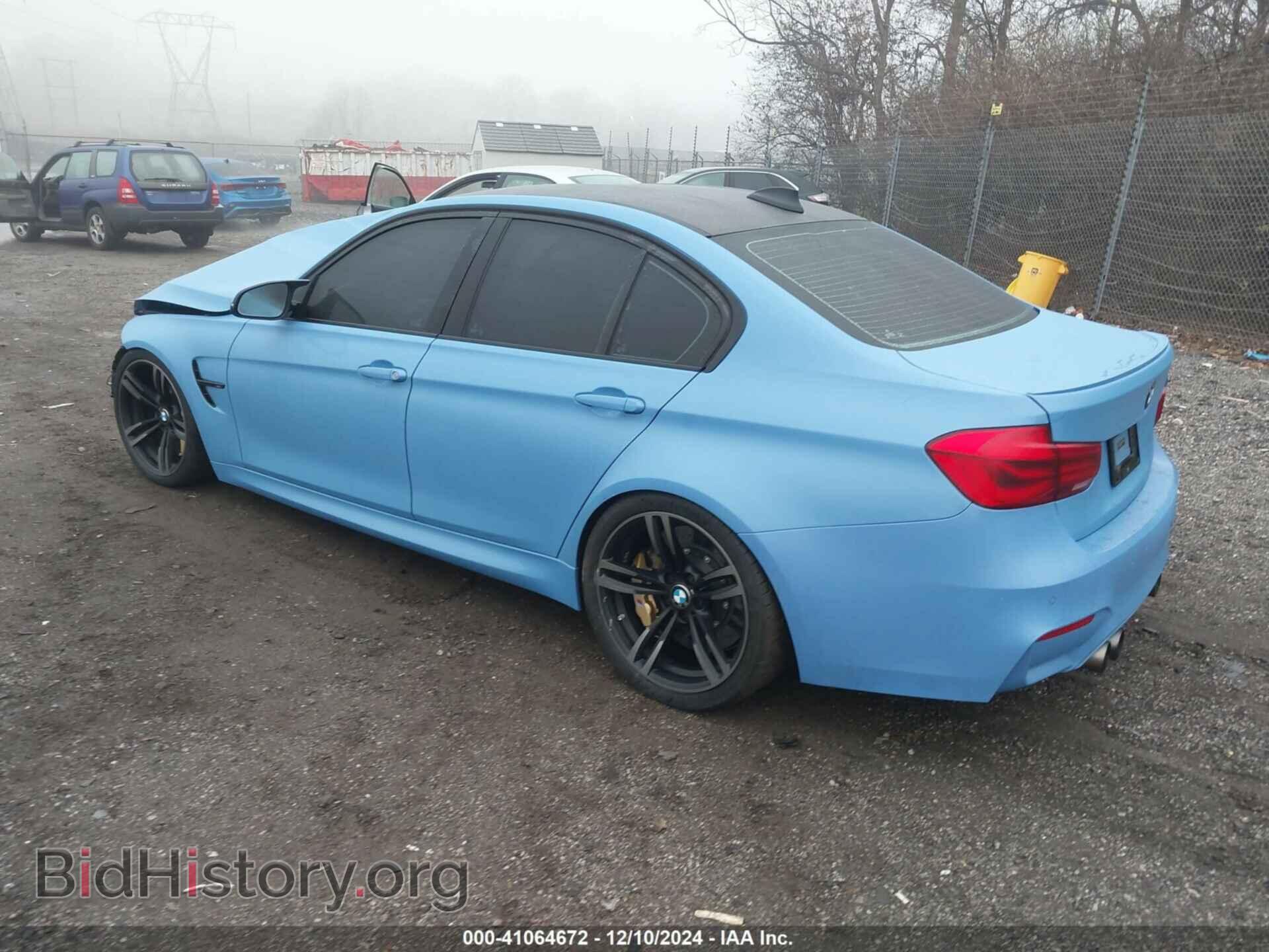 2017 BMW M3 - VIN: WBS8M9C32H5G85601 - Фото 3