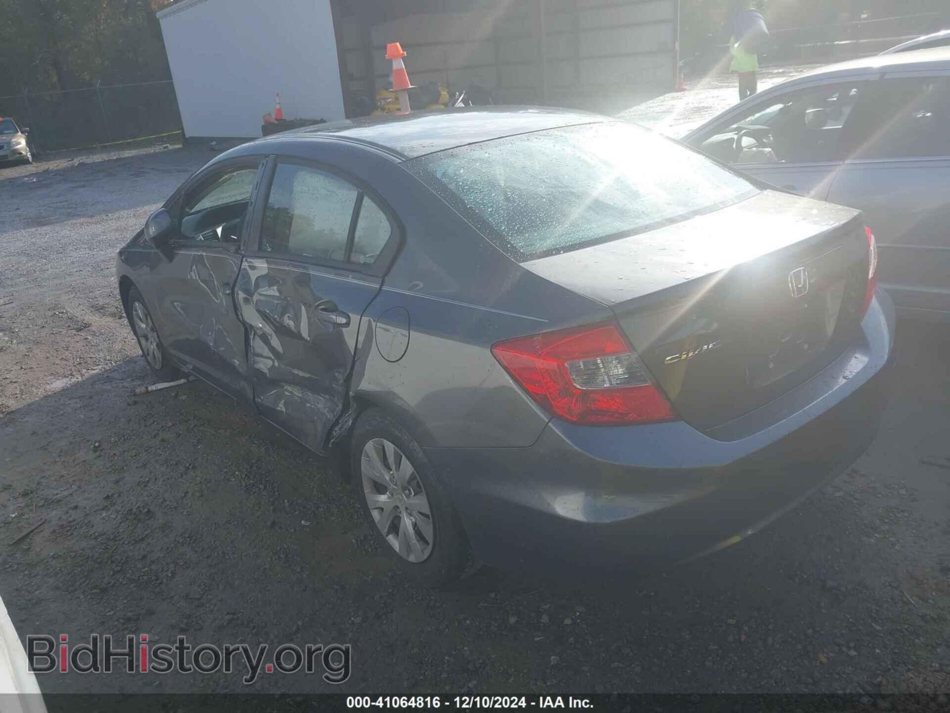 2012 HONDA CIVIC - VIN: 2HGFB2F5XCH584878 - Фото 3