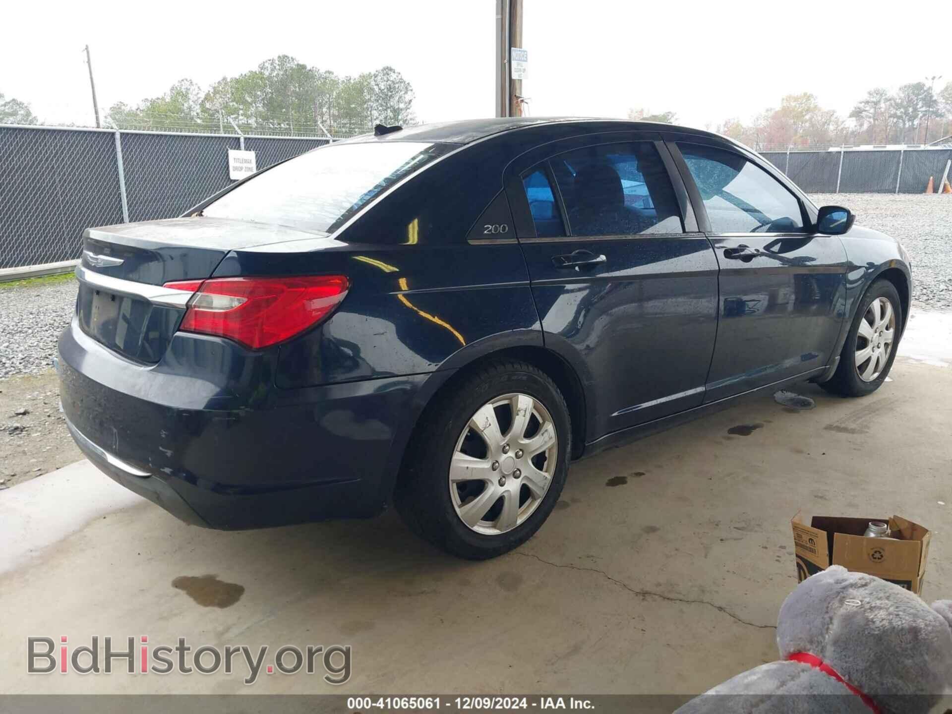 2013 CHRYSLER 200 - VIN: 1C3CCBAG9DN722253 - Фото 4