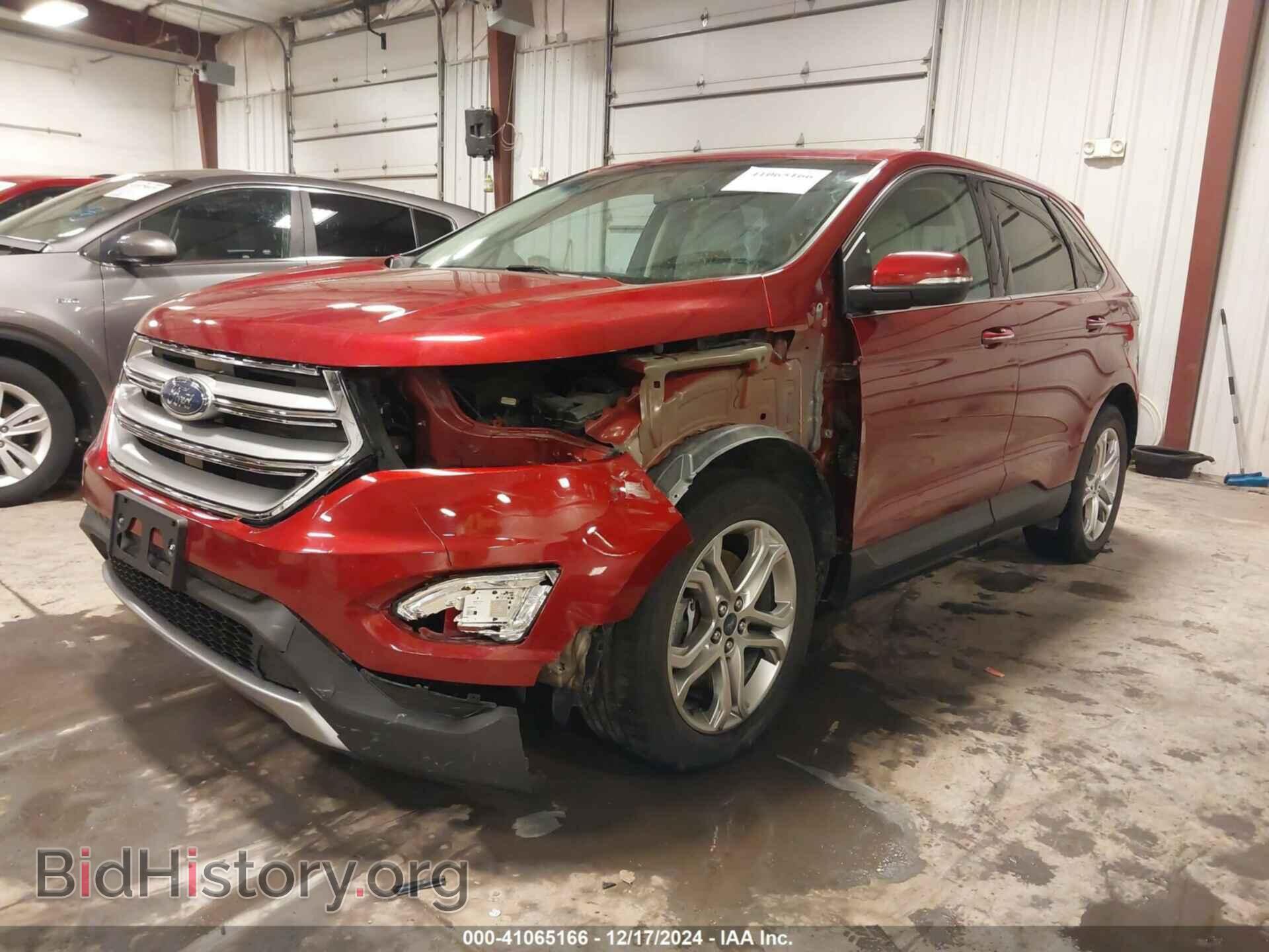 2015 FORD EDGE - VIN: 2FMTK4K83FBC02643 - Фото 2