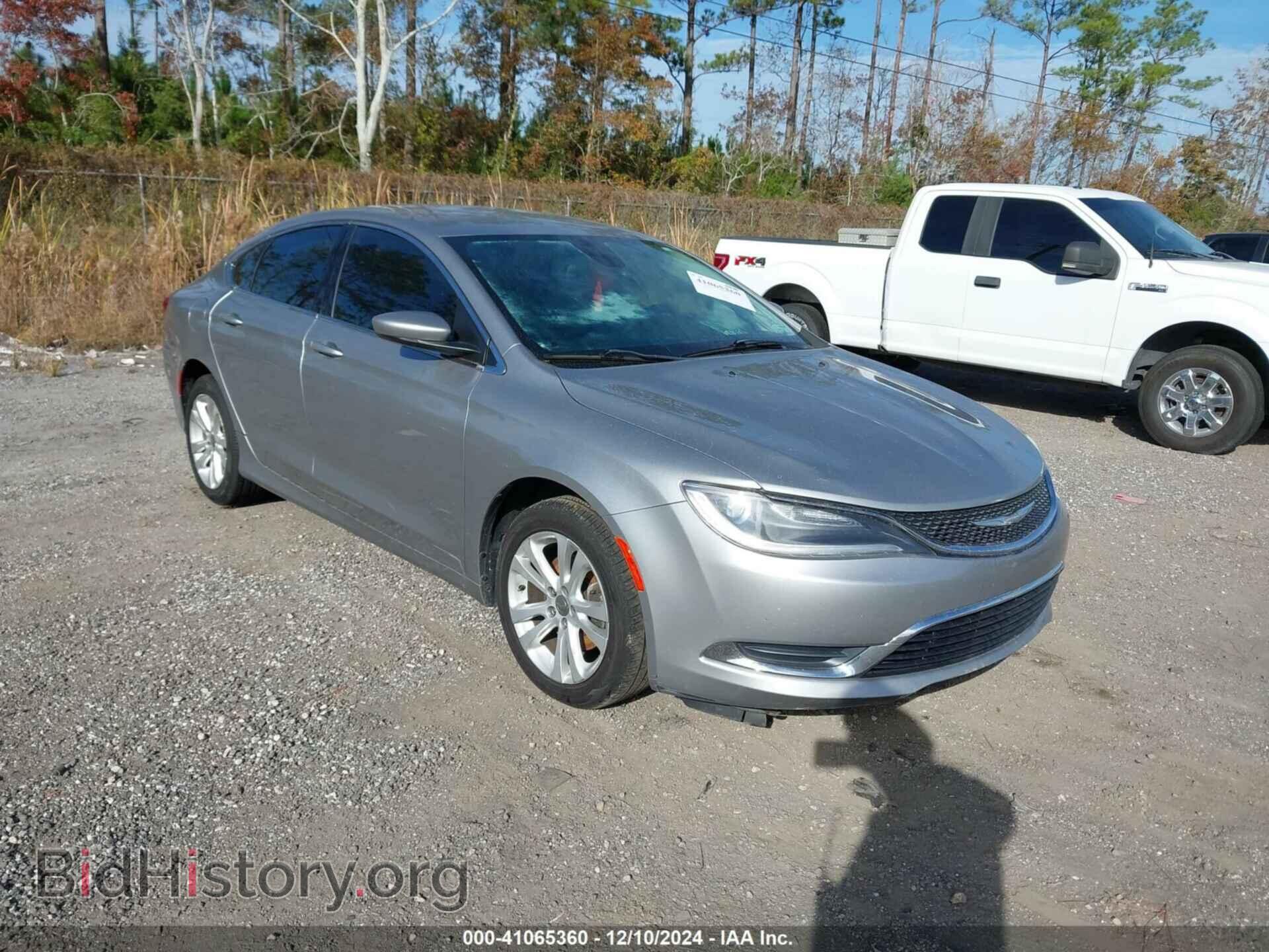 Фотография 1C3CCCAB7GN122054 - CHRYSLER 200 2016
