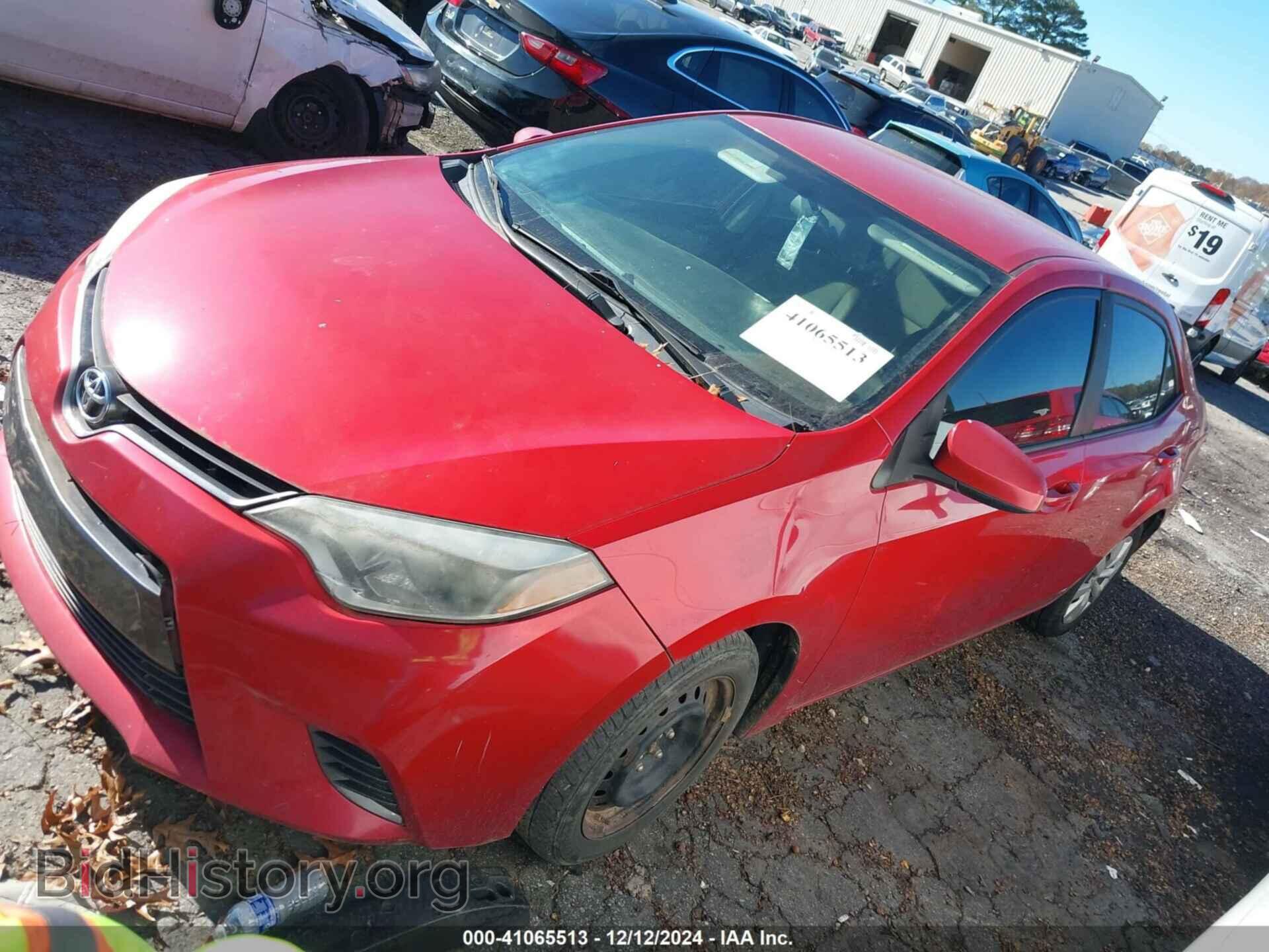 2015 TOYOTA COROLLA - VIN: 2T1BURHEXFC371716 - Фото 2