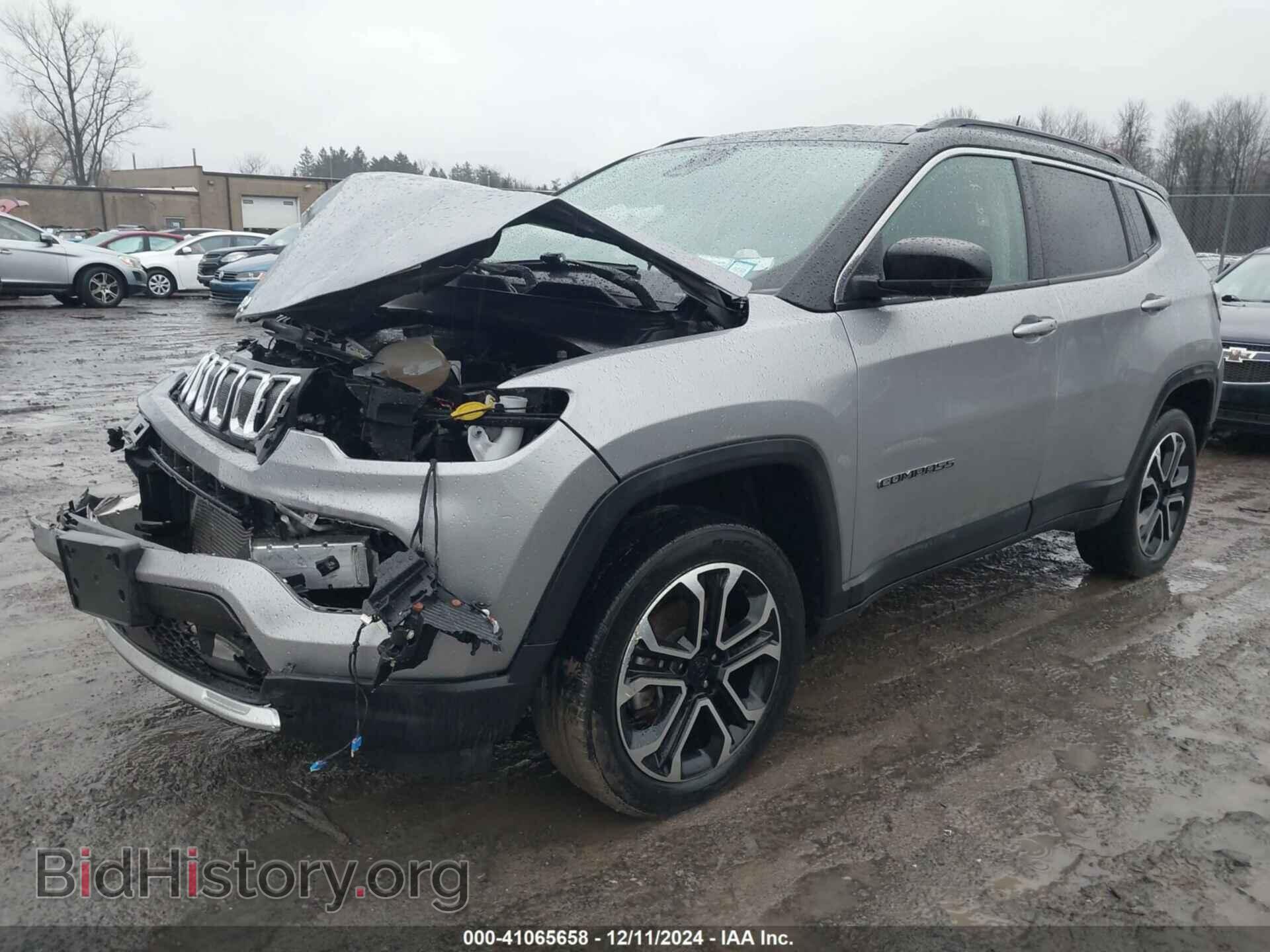 2022 JEEP COMPASS - VIN: 3C4NJDCB0NT203665 - Фото 2