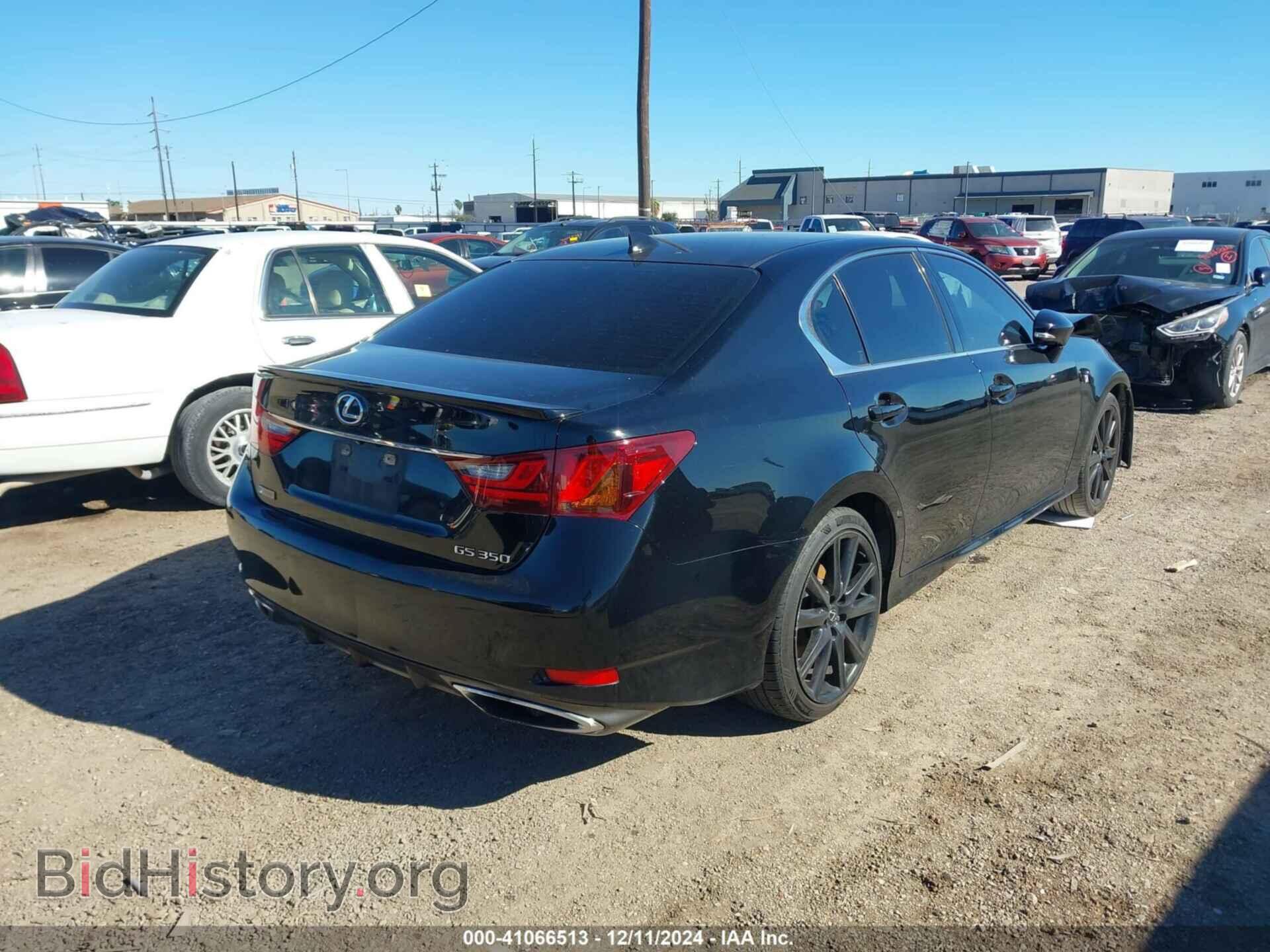 2015 LEXUS GS - VIN: JTHBE1BL3FA006609 - Фото 4
