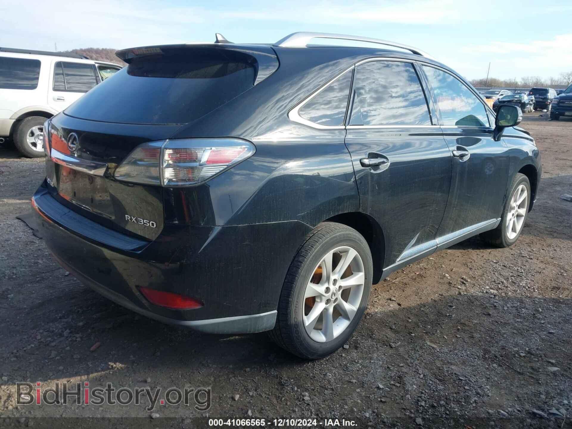 2010 LEXUS RX 350 - VIN: 2T2BK1BA8AC030848 - Фото 4