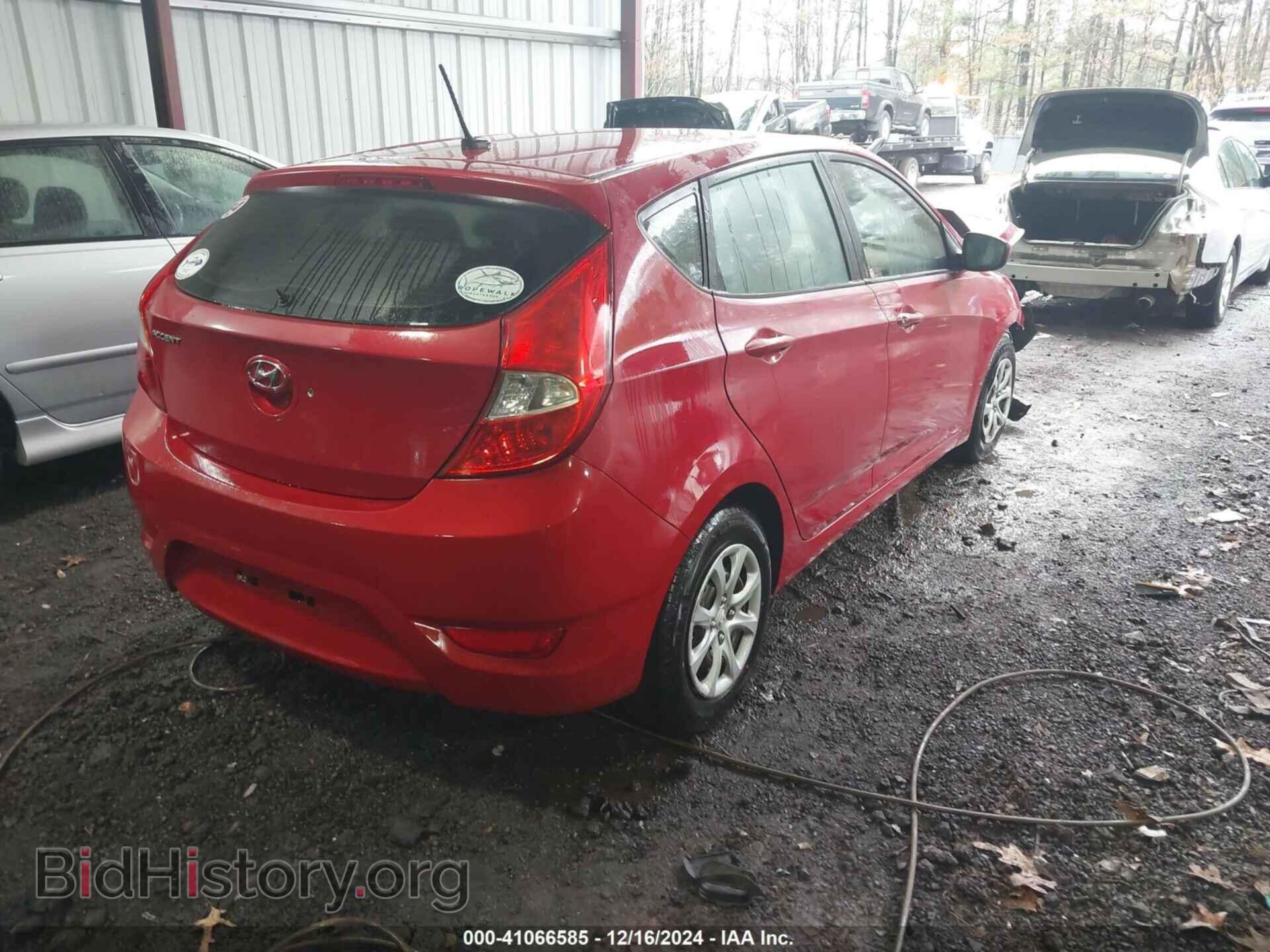 2012 HYUNDAI ACCENT - VIN: KMHCT5AE0CU005347 - Фото 4