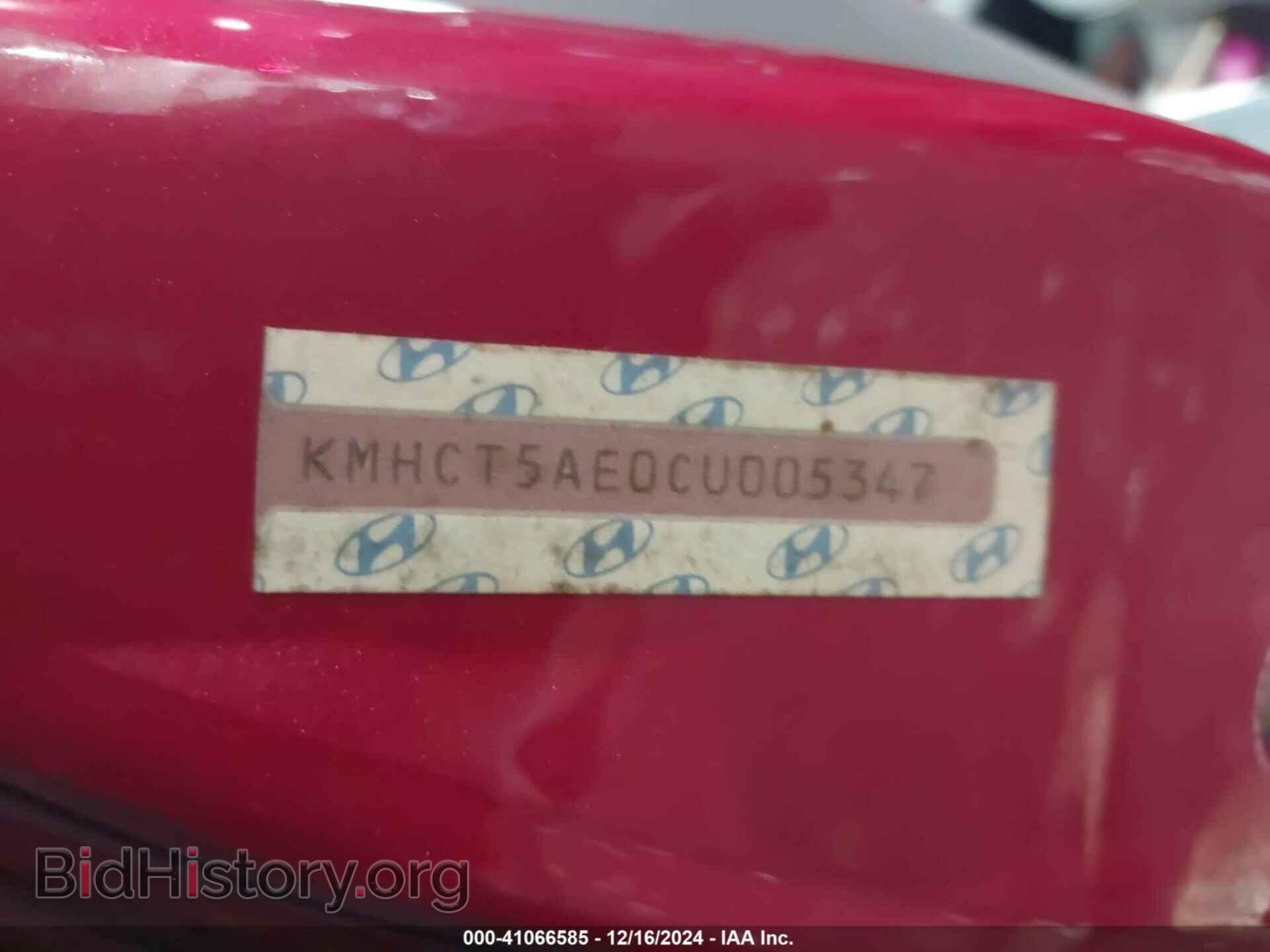2012 HYUNDAI ACCENT - VIN: KMHCT5AE0CU005347 - Фото 9