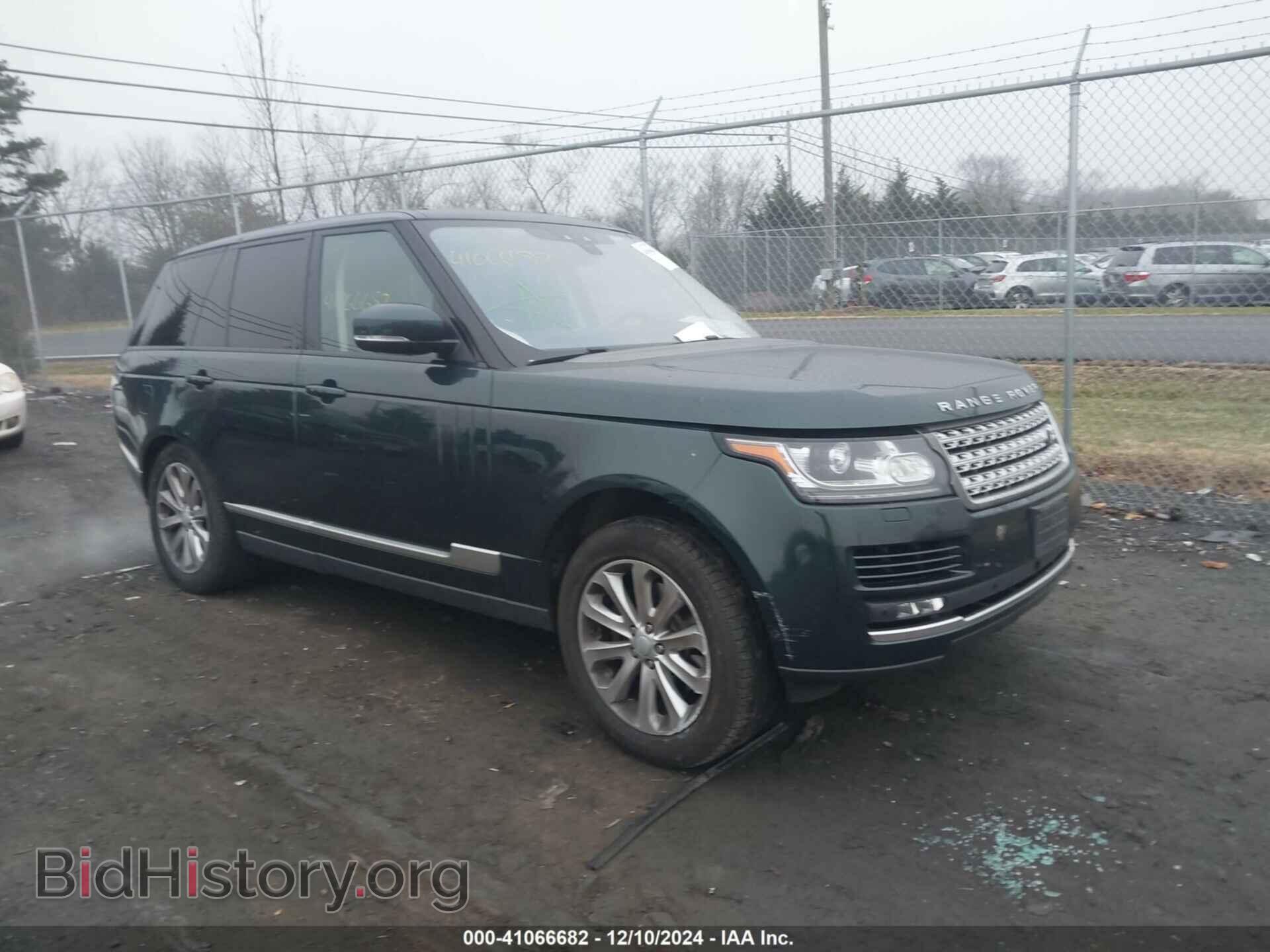Фотография SALGS2FK8HA352559 - LAND ROVER RANGE ROVER 2017