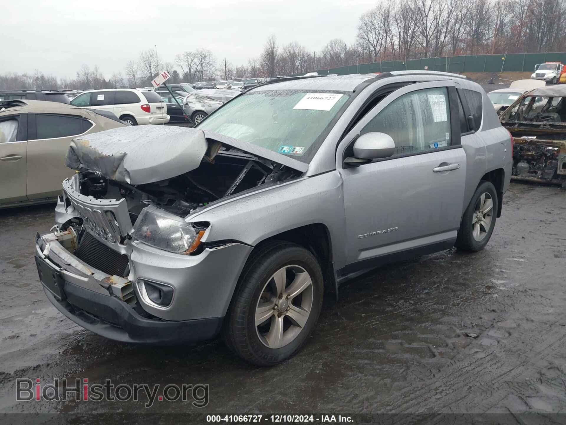 2017 JEEP COMPASS - VIN: 1C4NJDEB4HD113121 - Фото 2