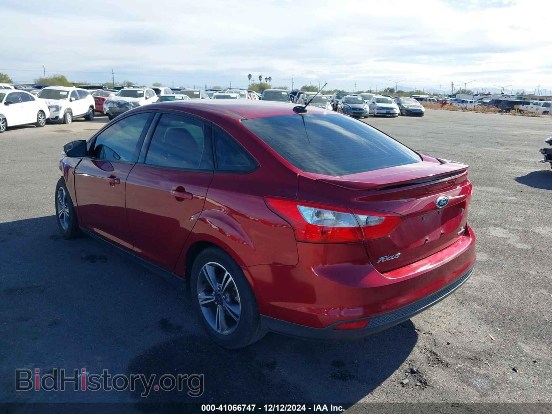 2014 FORD FOCUS - VIN: 1FADP3F26EL461724 - Фото 3