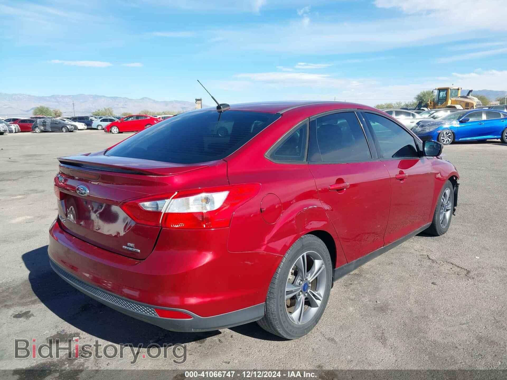 2014 FORD FOCUS - VIN: 1FADP3F26EL461724 - Фото 4