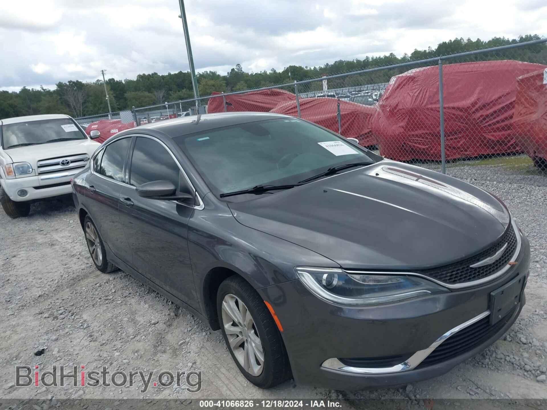 Фотография 1C3CCCAB0FN752318 - CHRYSLER 200 2015