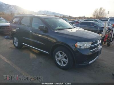 2013 Dodge DURANGO Crew, серый — VIN 1C4RDJDG6DC674778, IAAI