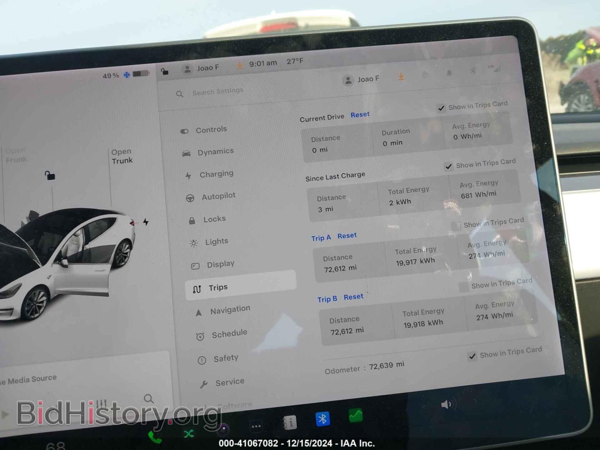 2018 TESLA MODEL 3 - VIN: 5YJ3E1EB0JF101198 - Photo 7