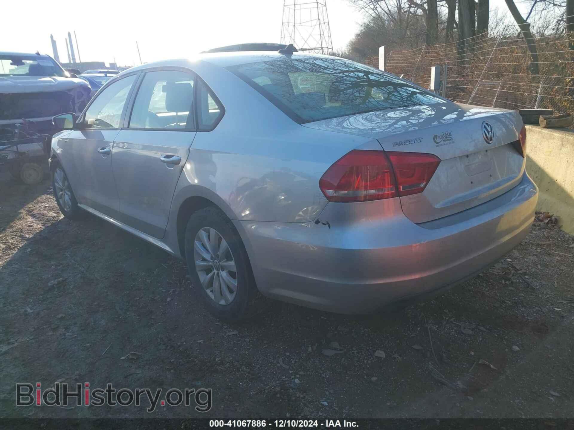 2014 VOLKSWAGEN PASSAT - VIN: 1VWAT7A31EC068484 - Фото 3