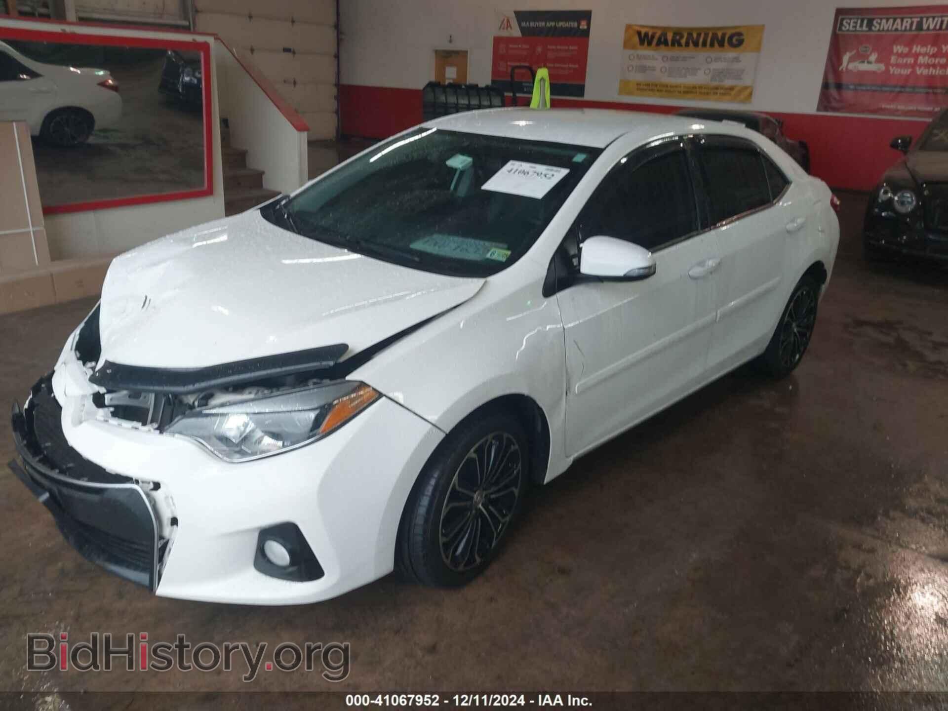 2016 TOYOTA COROLLA - VIN: 2T1BURHE2GC582152 - Фото 2