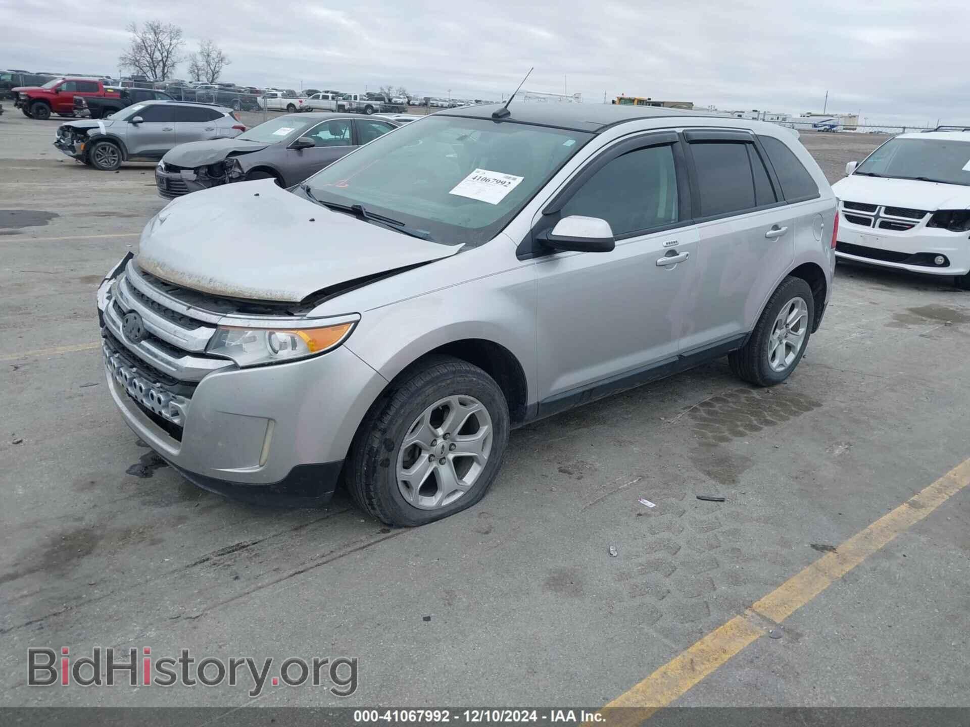 2013 FORD EDGE - VIN: 2FMDK4JC2DBE30186 - Фото 2