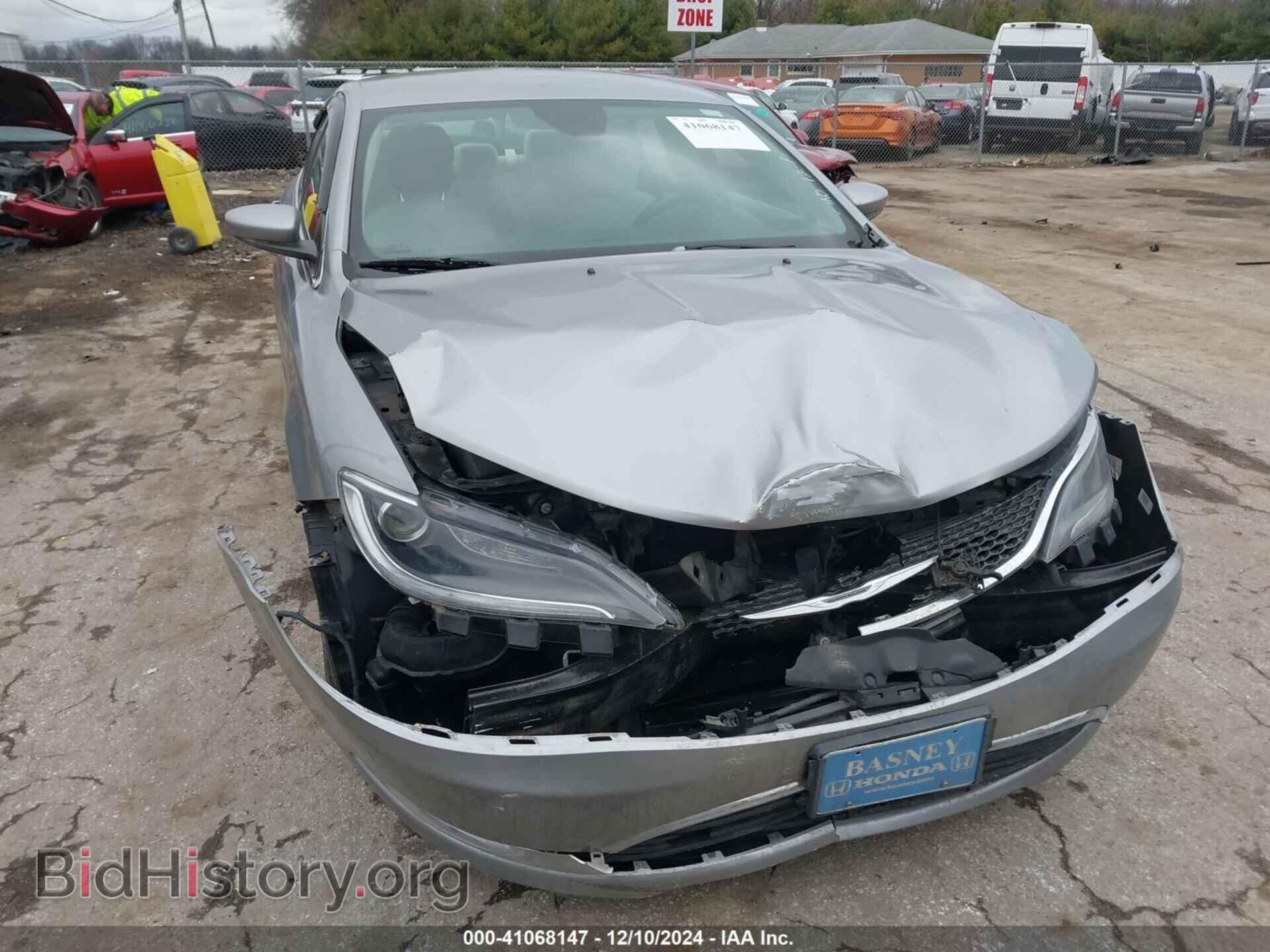 Фотография 1C3CCCAB6FN527529 - CHRYSLER 200 2015