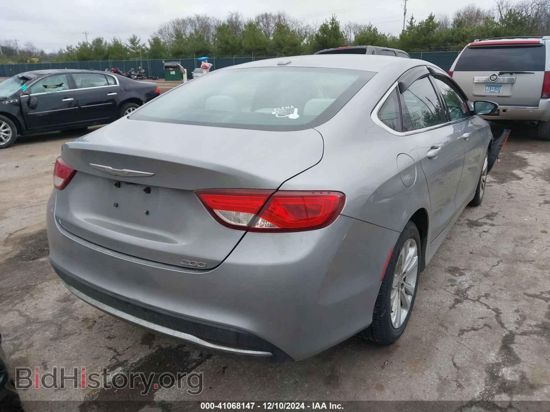 2015 CHRYSLER 200 - VIN: 1C3CCCAB6FN527529 - Фото 4