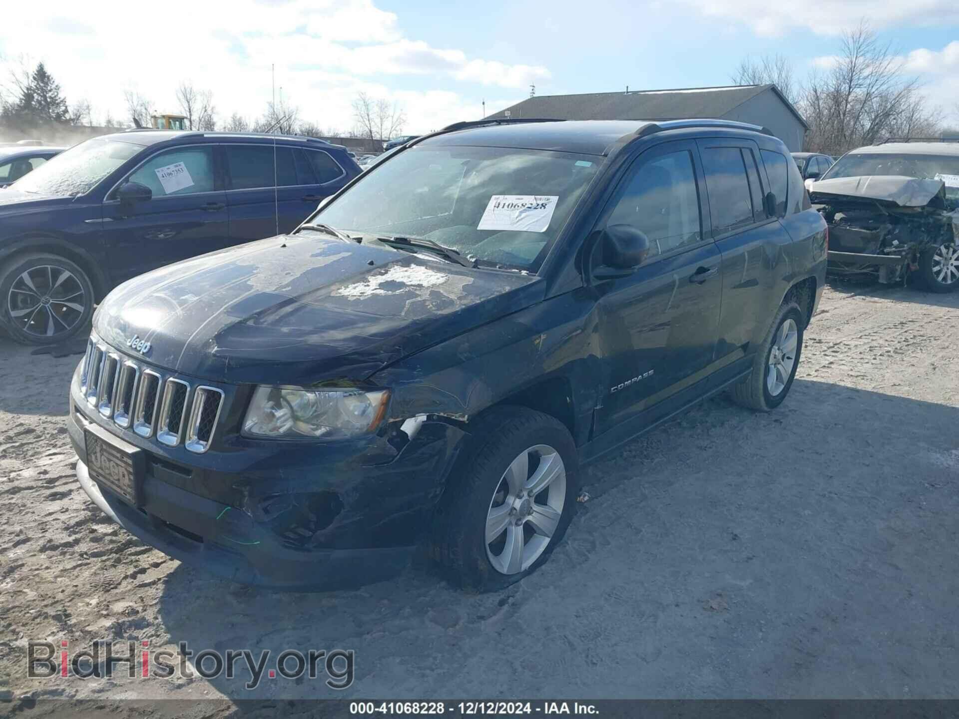 2013 JEEP COMPASS - VIN: 1C4NJCBB2DD250650 - Фото 2