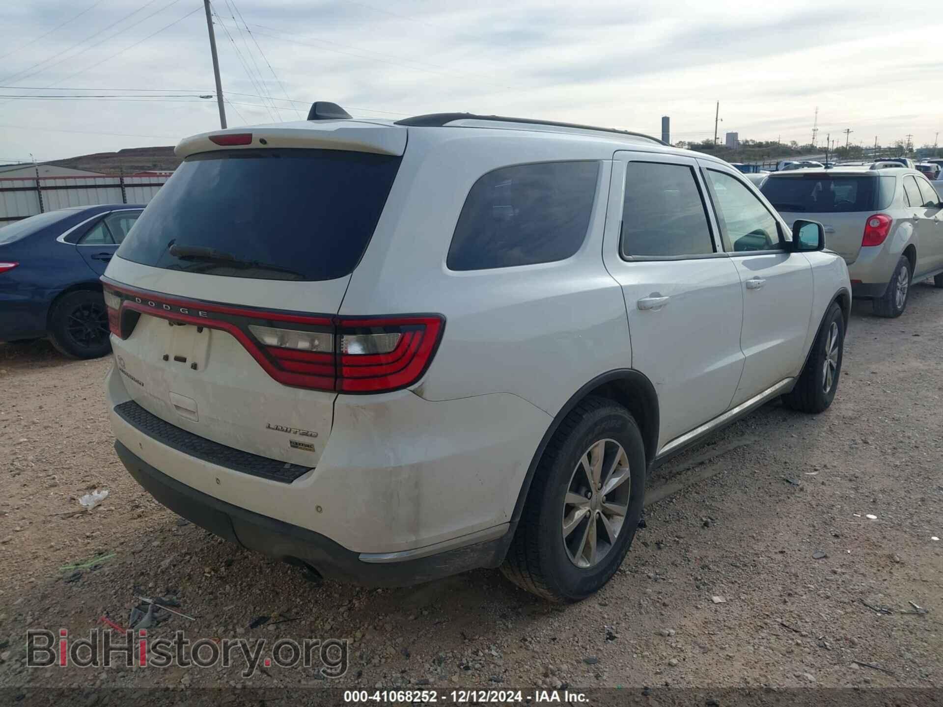 2015 DODGE DURANGO - VIN: 1C4RDHDG1FC702160 - Фото 4