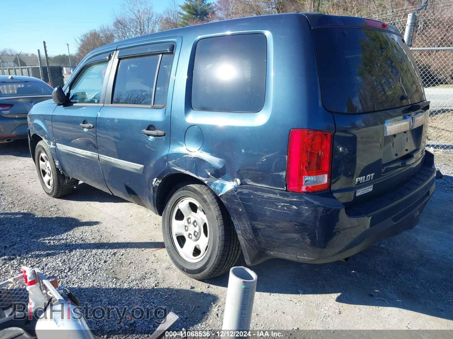 2012 HONDA PILOT - VIN: 5FNYF4H23CB013426 - Фото 3