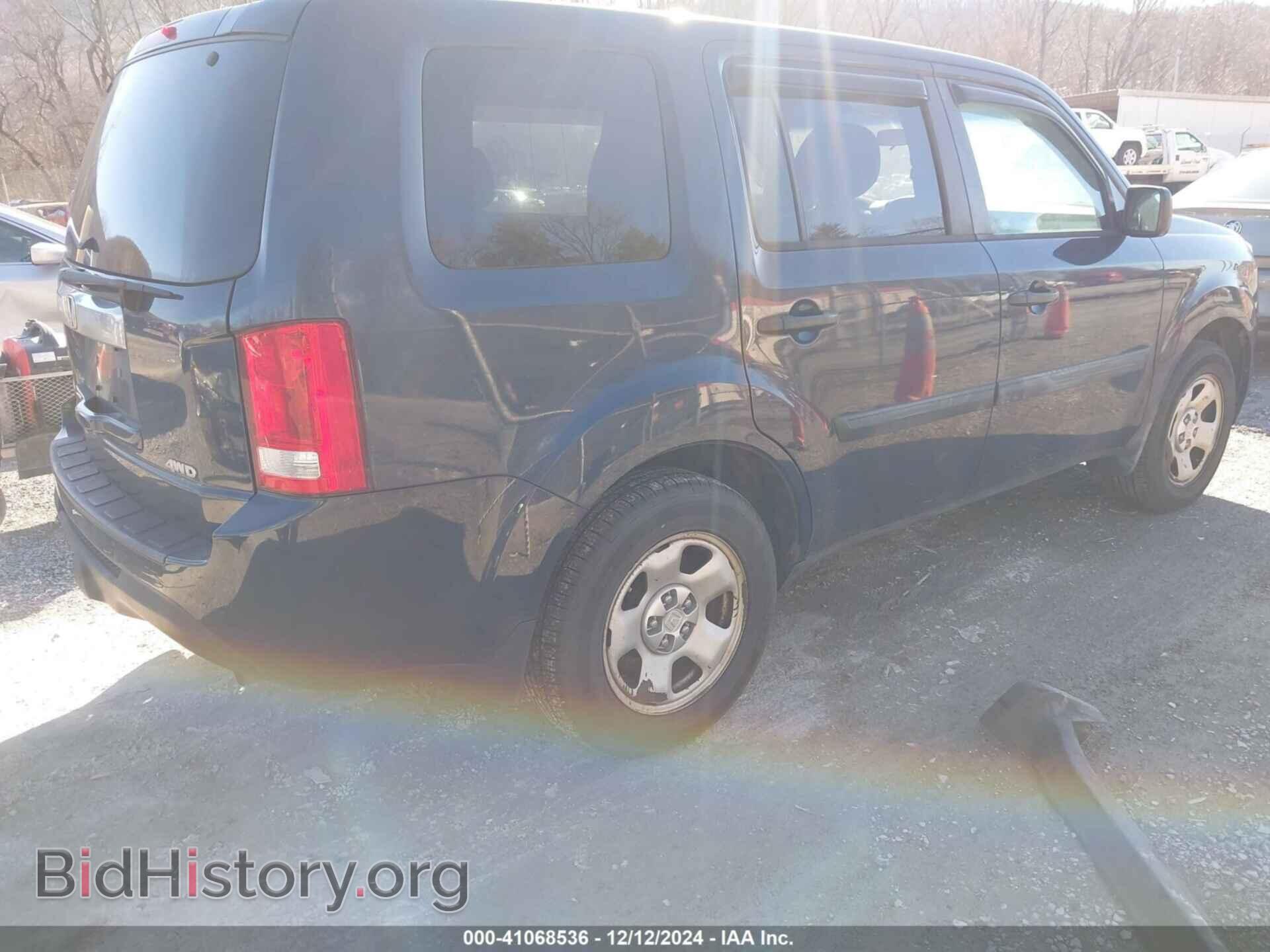 2012 HONDA PILOT - VIN: 5FNYF4H23CB013426 - Фото 4