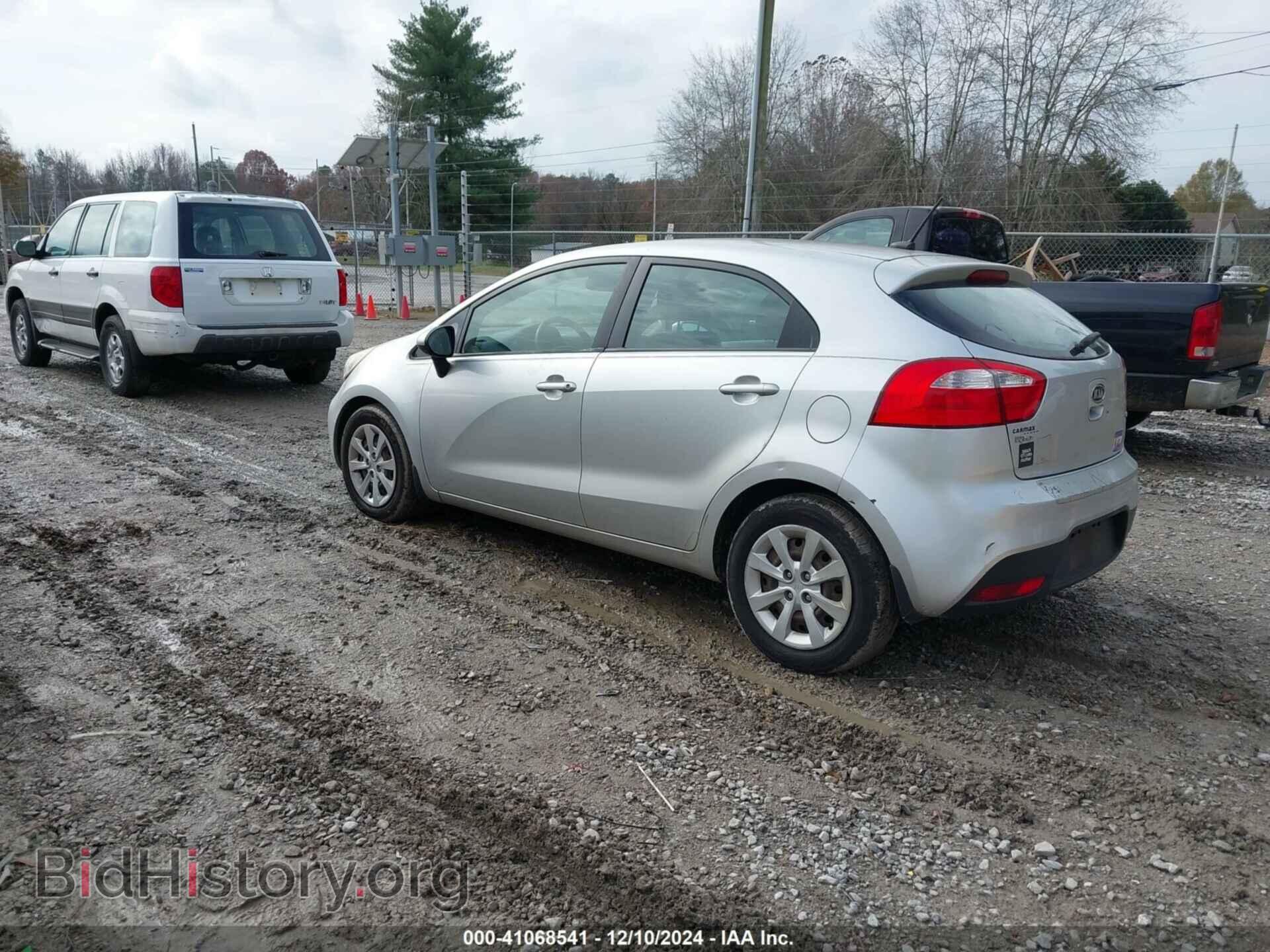 2012 KIA RIO5 - VIN: KNADM5A38C6069111 - Фото 3