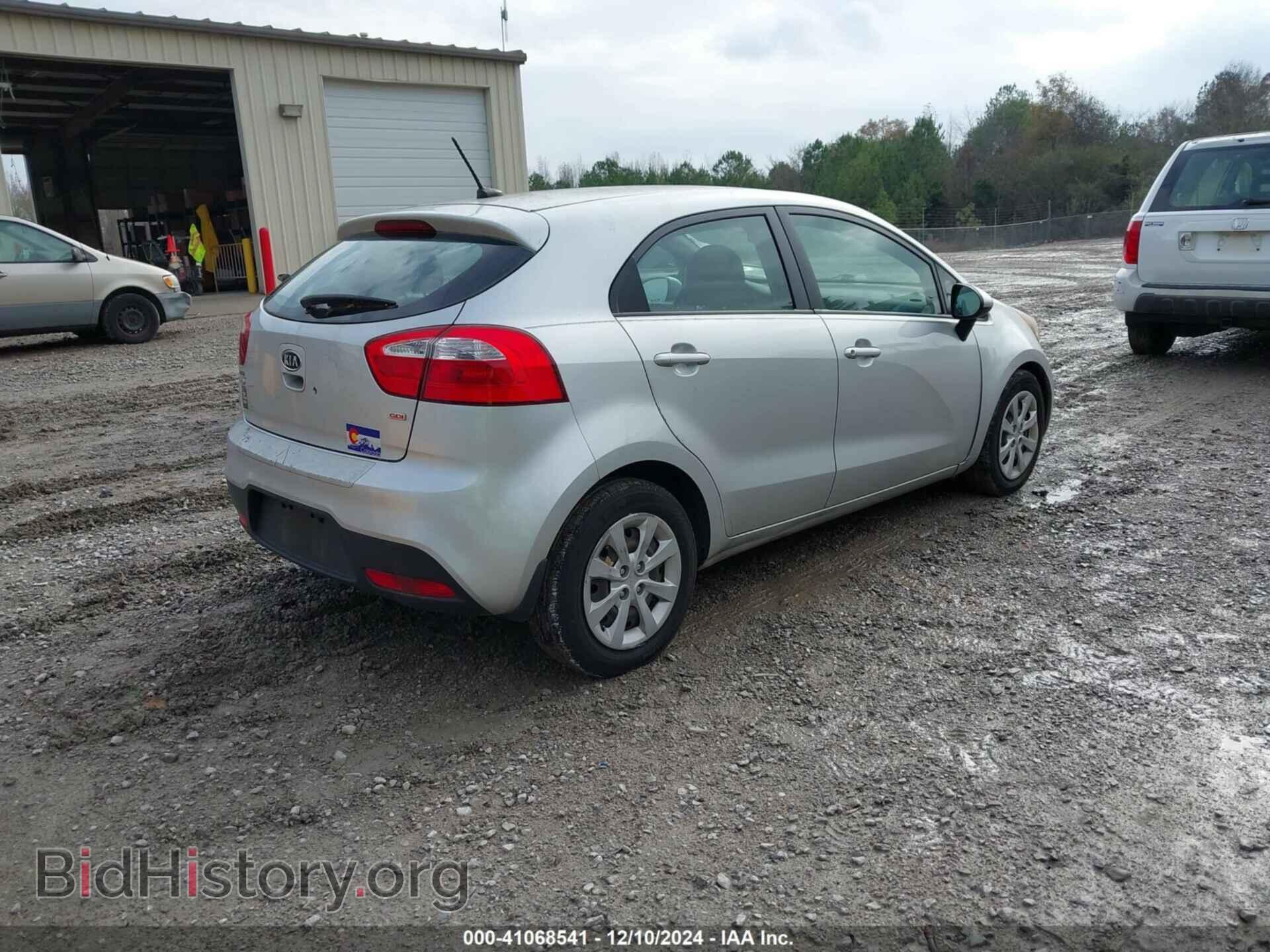 2012 KIA RIO5 - VIN: KNADM5A38C6069111 - Фото 4