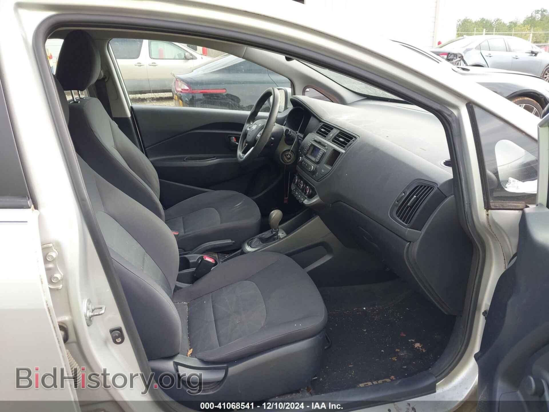 2012 KIA RIO5 - VIN: KNADM5A38C6069111 - Фото 5