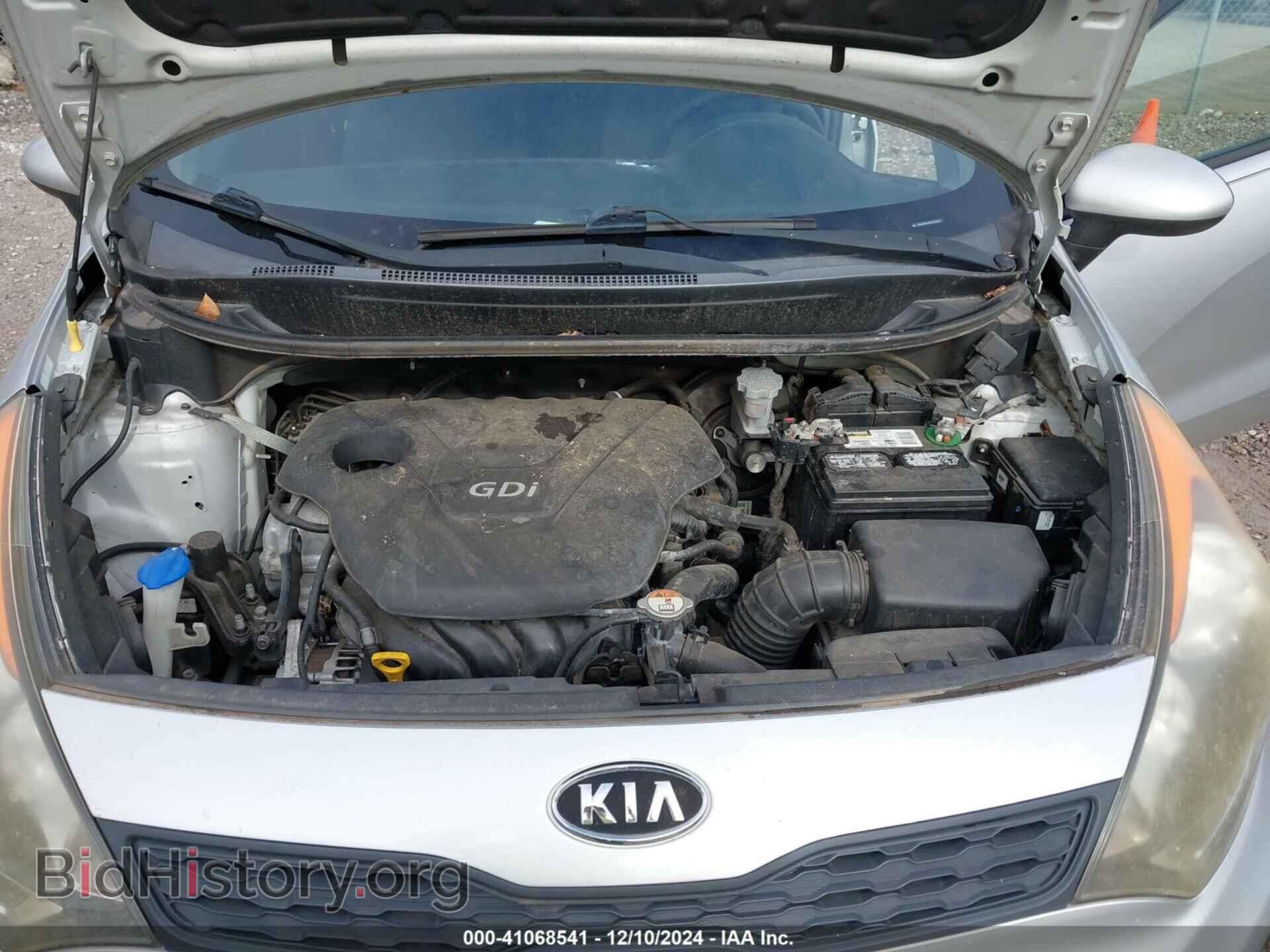 2012 KIA RIO5 - VIN: KNADM5A38C6069111 - Фото 10