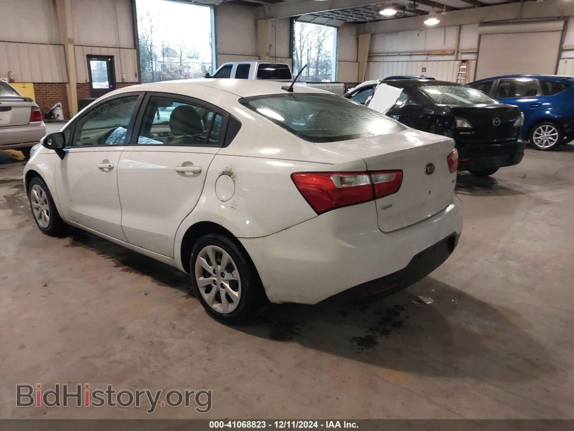 2013 KIA RIO - VIN: KNADM4A38D6141114 - Фото 3