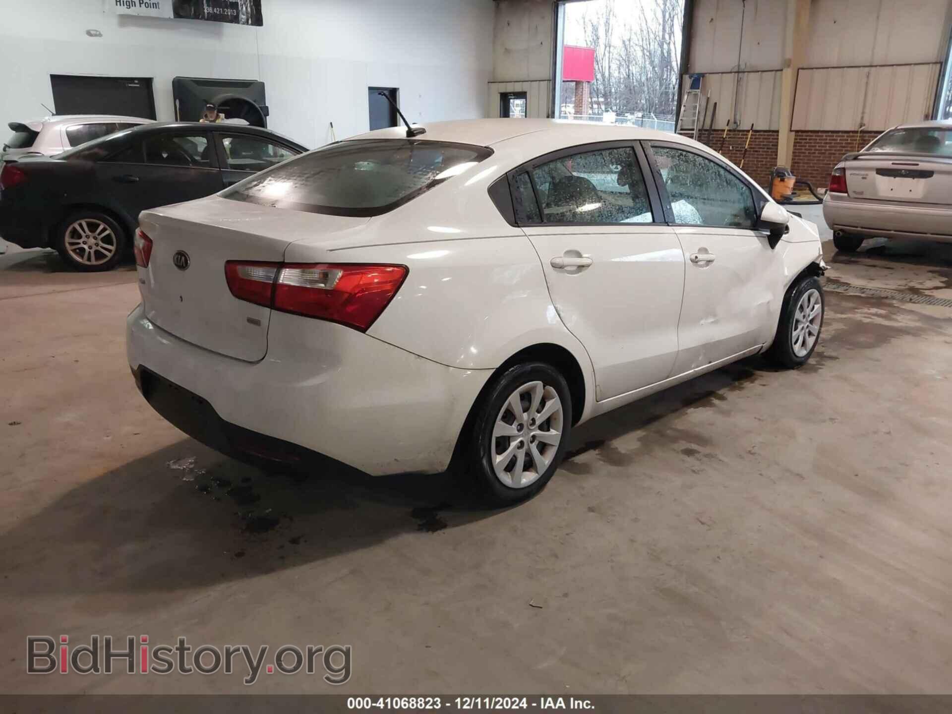2013 KIA RIO - VIN: KNADM4A38D6141114 - Фото 4