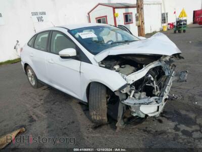 2016 Ford FOCUS SE, white — VIN 1FADP3F20GL332154, IAAI
