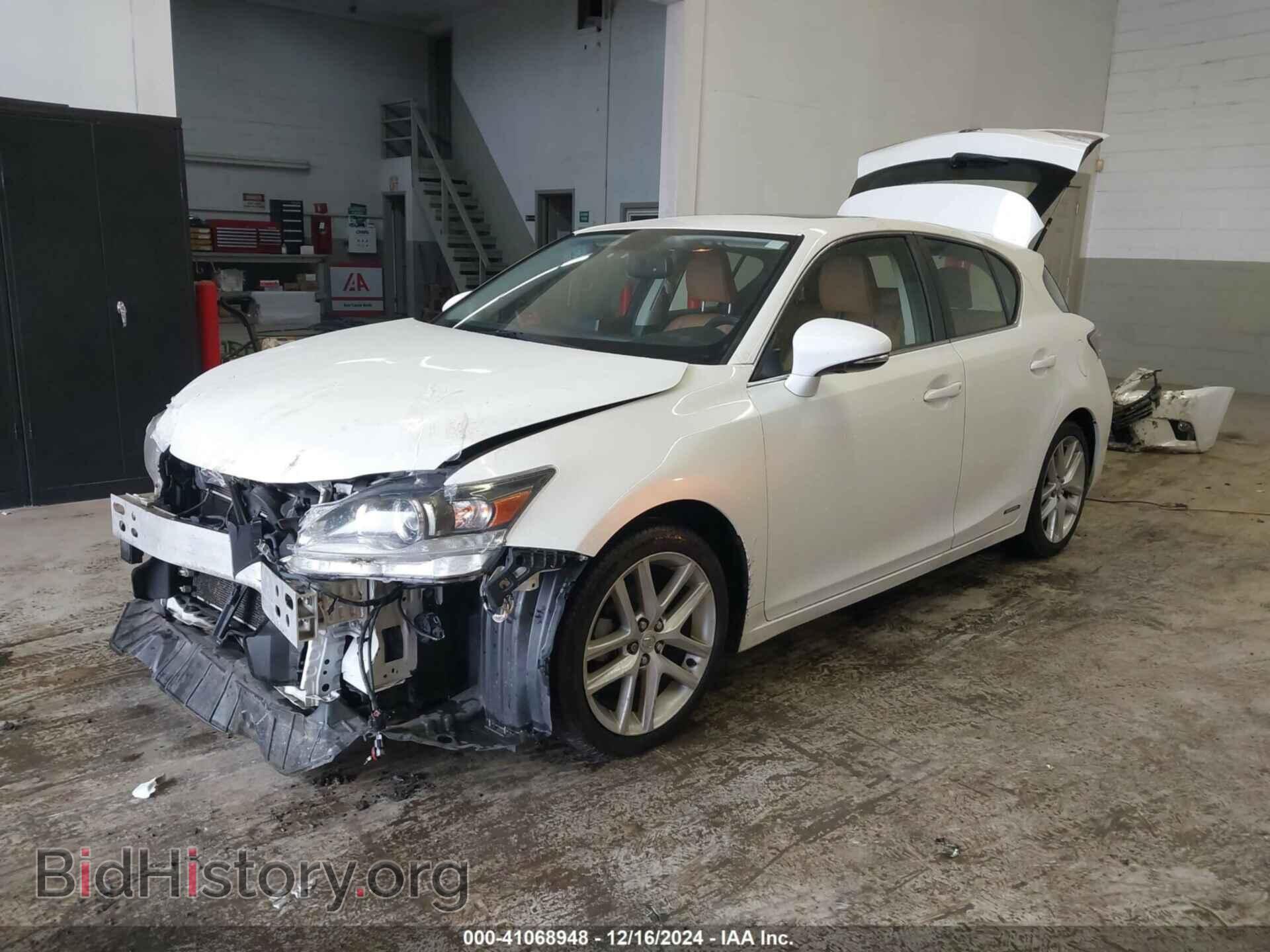 2014 LEXUS CT 200H - VIN: JTHKD5BH4E2201634 - Фото 2