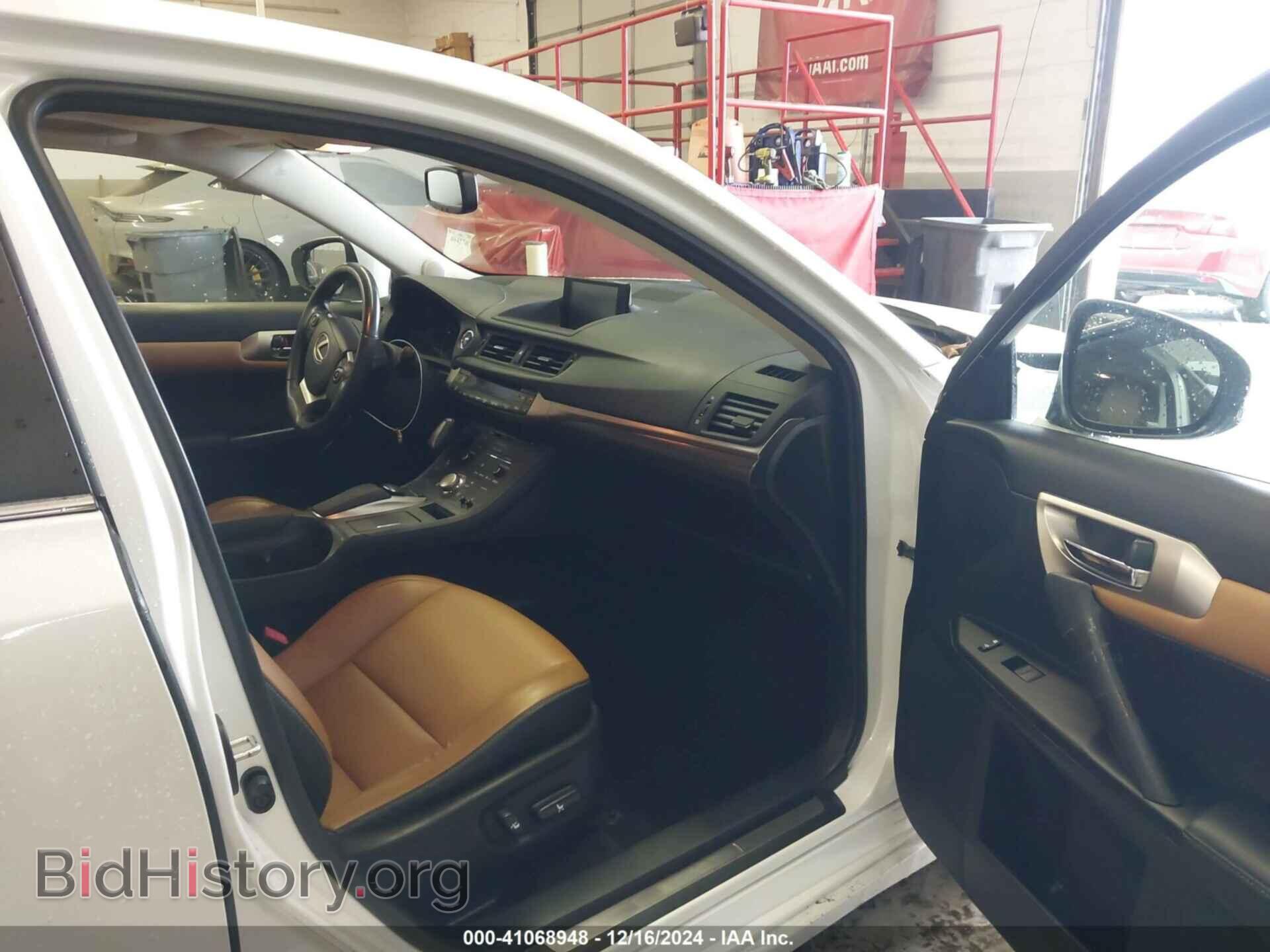 2014 LEXUS CT 200H - VIN: JTHKD5BH4E2201634 - Фото 5